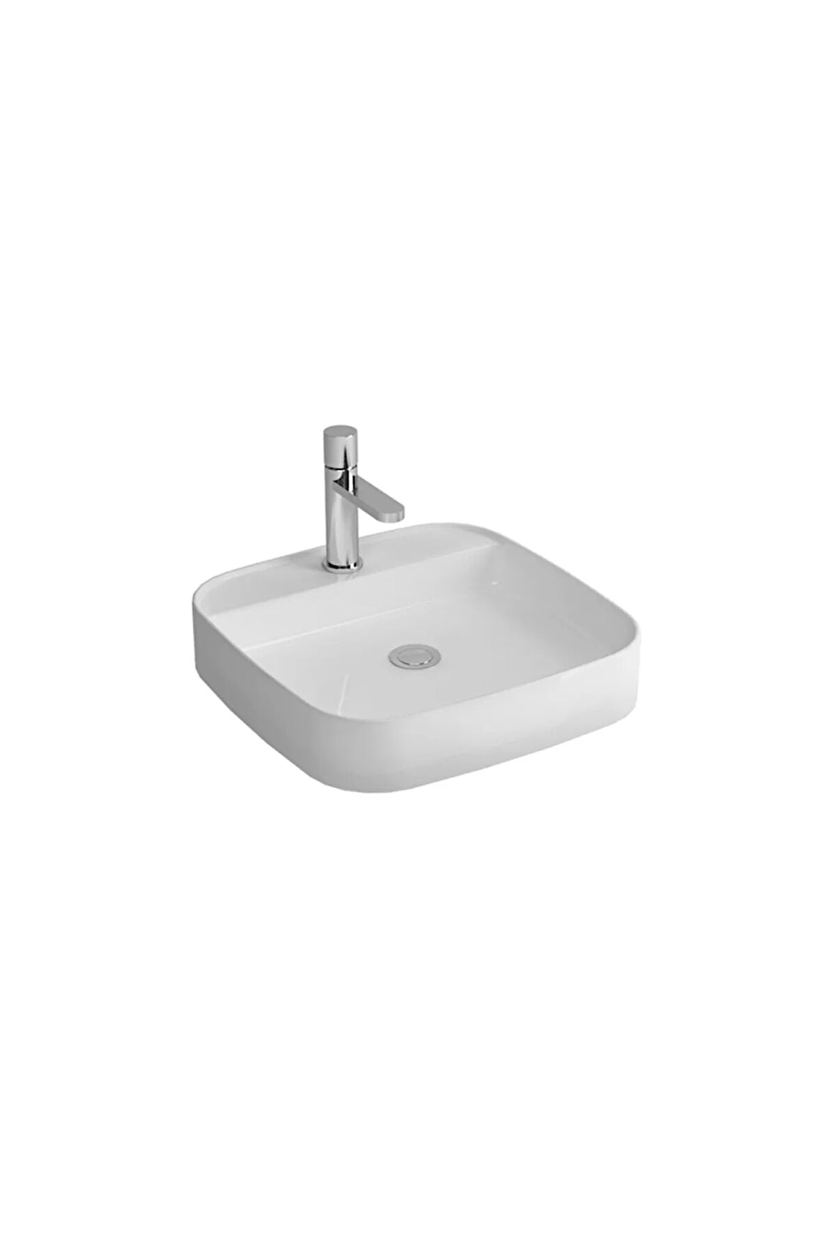 Tezgah Üstü Lavabo  Batarya Delikli 515050BT (LFT)