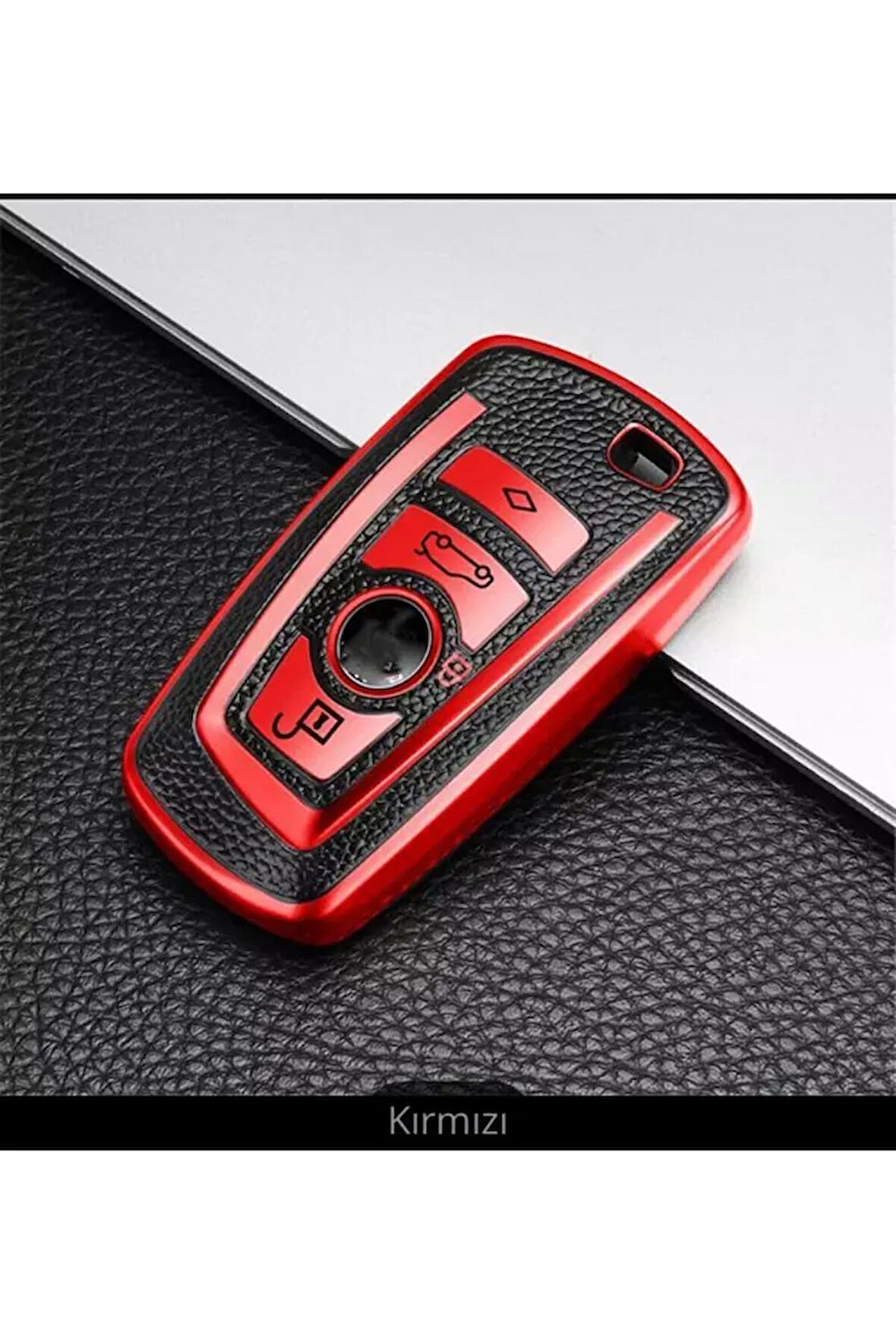 F30 F32 F10 F20 Lüx Anahtar Koruma Kabı 1.sınıf Kaliteli Kırmızı Renk