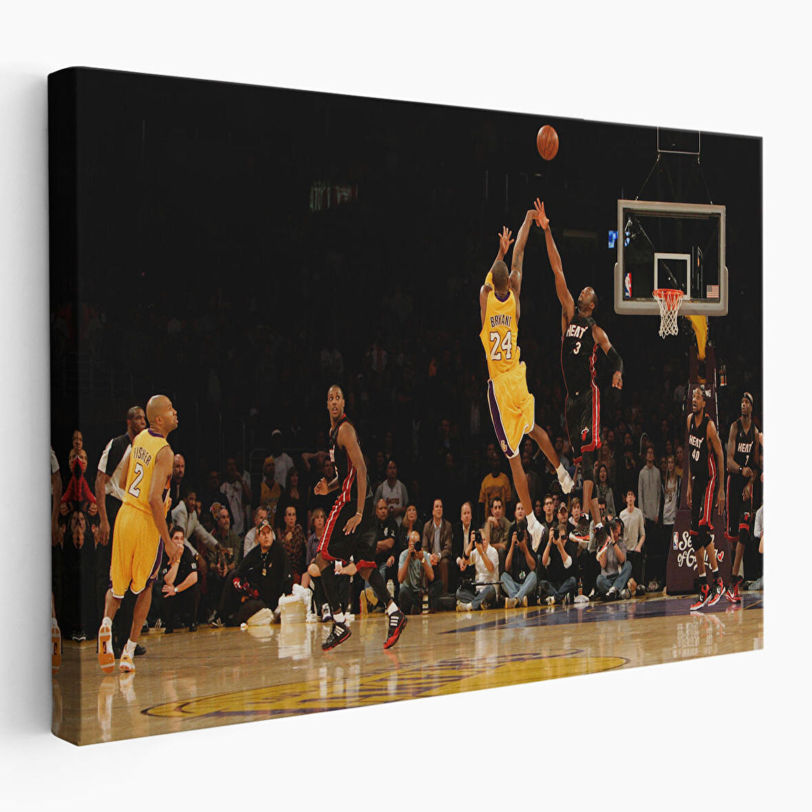 Kobe Bryant Los Angeles Lakers Kanvas Tablo / Black Mamba-5157