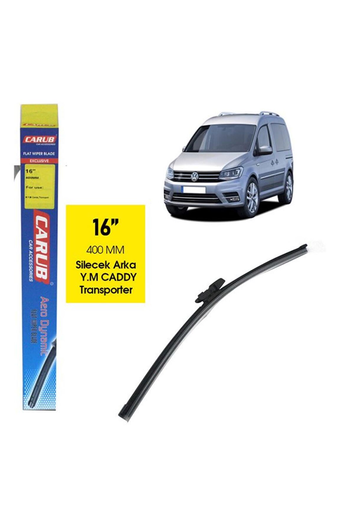 CARUB BR1353436 SiLECEK ARKA 16 400MM TRANSPORTER-CADDY YENi MODEL