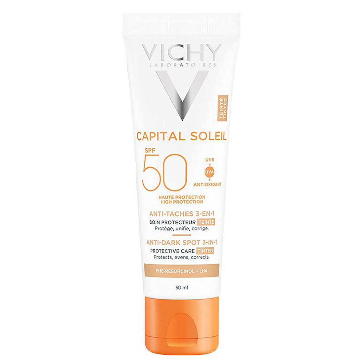 Vichy Capital Soleil Anti Dark Spots SPF 50 Leke Karşıtı Renkli Güneş Kremi 50 ml