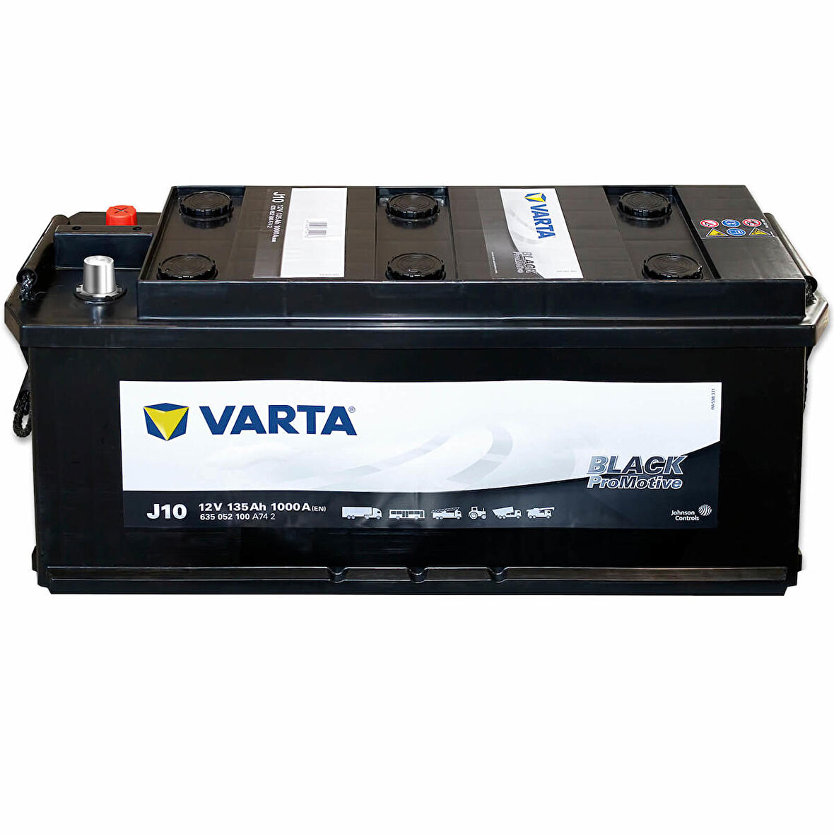 Varta Promotive Black J10 12V 135Ah Amper 1000 Cca Akü