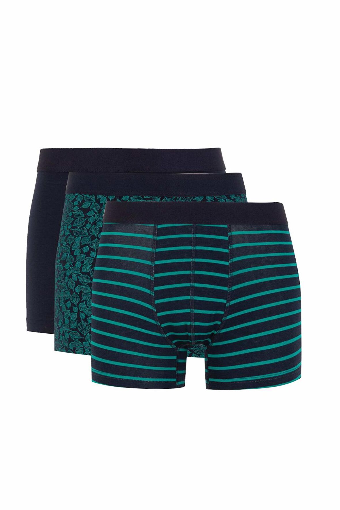 DeFacto Regular Fit 3'lü Boxer B8515AX24SMNV135