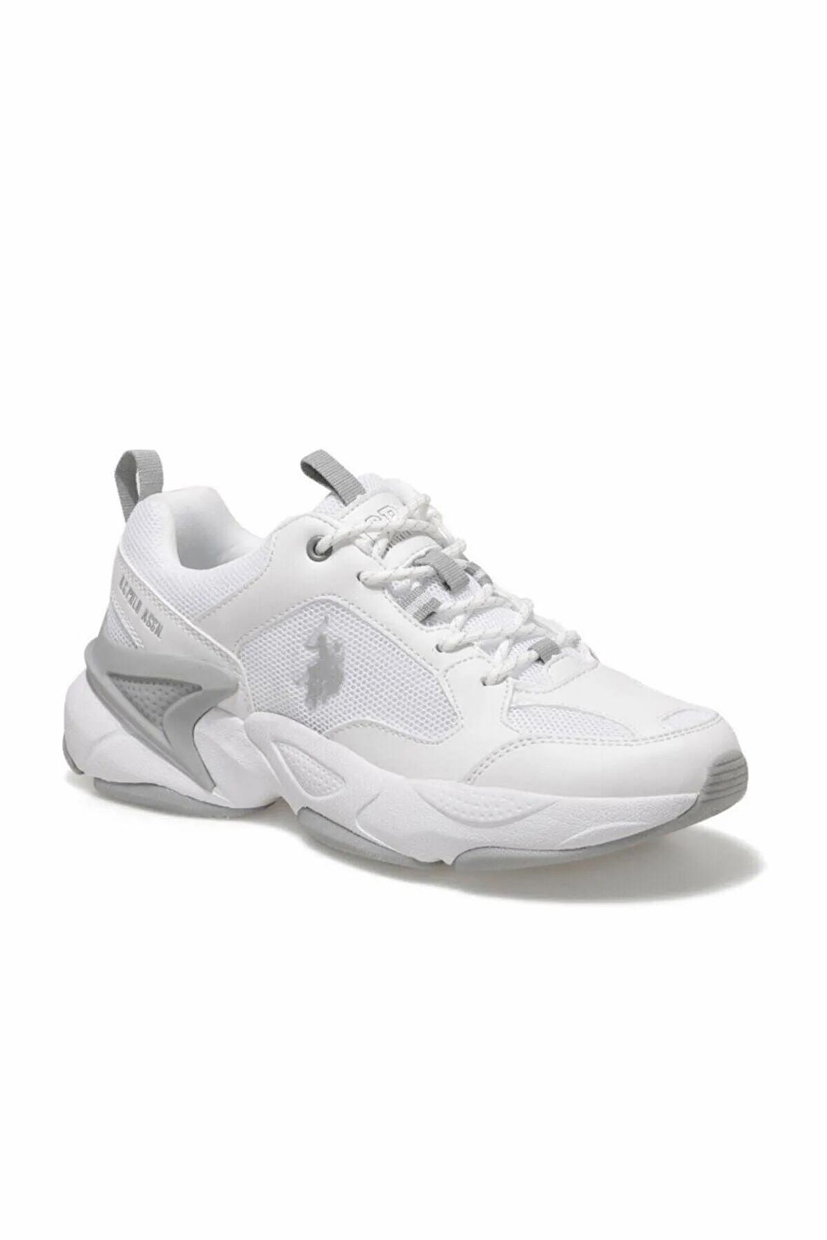 U.S. Polo Assn. MAYBE WMN Beyaz Kalın Taban Kadın Spor Sneaker Ayakkabı