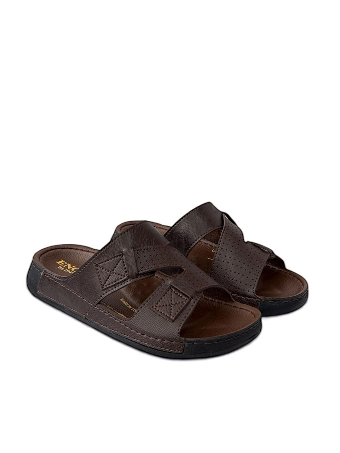 ENV M246-101 Rahat Tabanlı Erkek Terlik Yazlık Günlük Plaj Havuz Bahçe Hafif Terlik