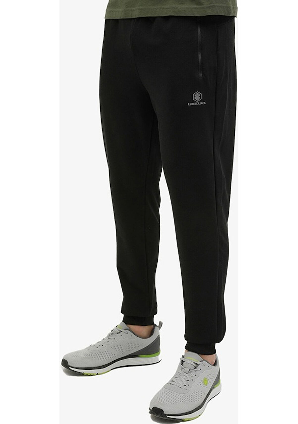 Lumberjack M-CT107 BASIC JOGGER Erkek Eşofman Altı Cepli Fermuarlı