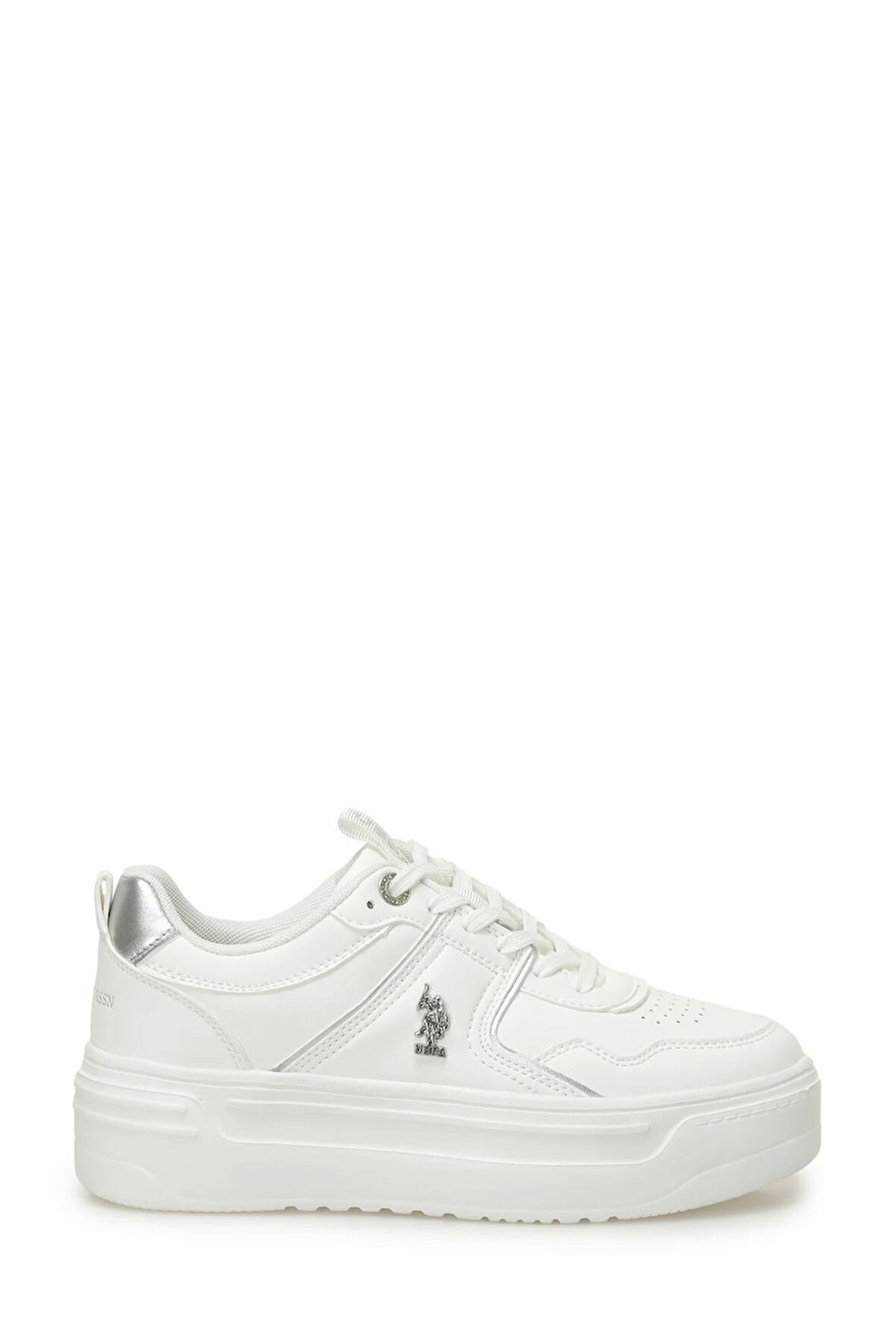 U.S. Polo Assn. CLARKE  Hafızalı Yüksek Taban Kadın Sneaker Günlük Ayakkabı