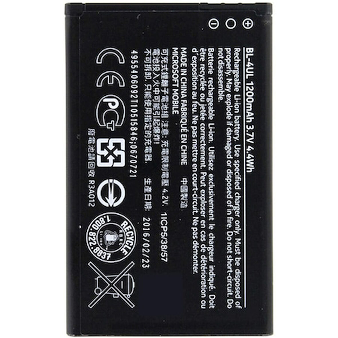 Nokia Asha 225 (BL-4UL) Batarya Pil 1200 mAh