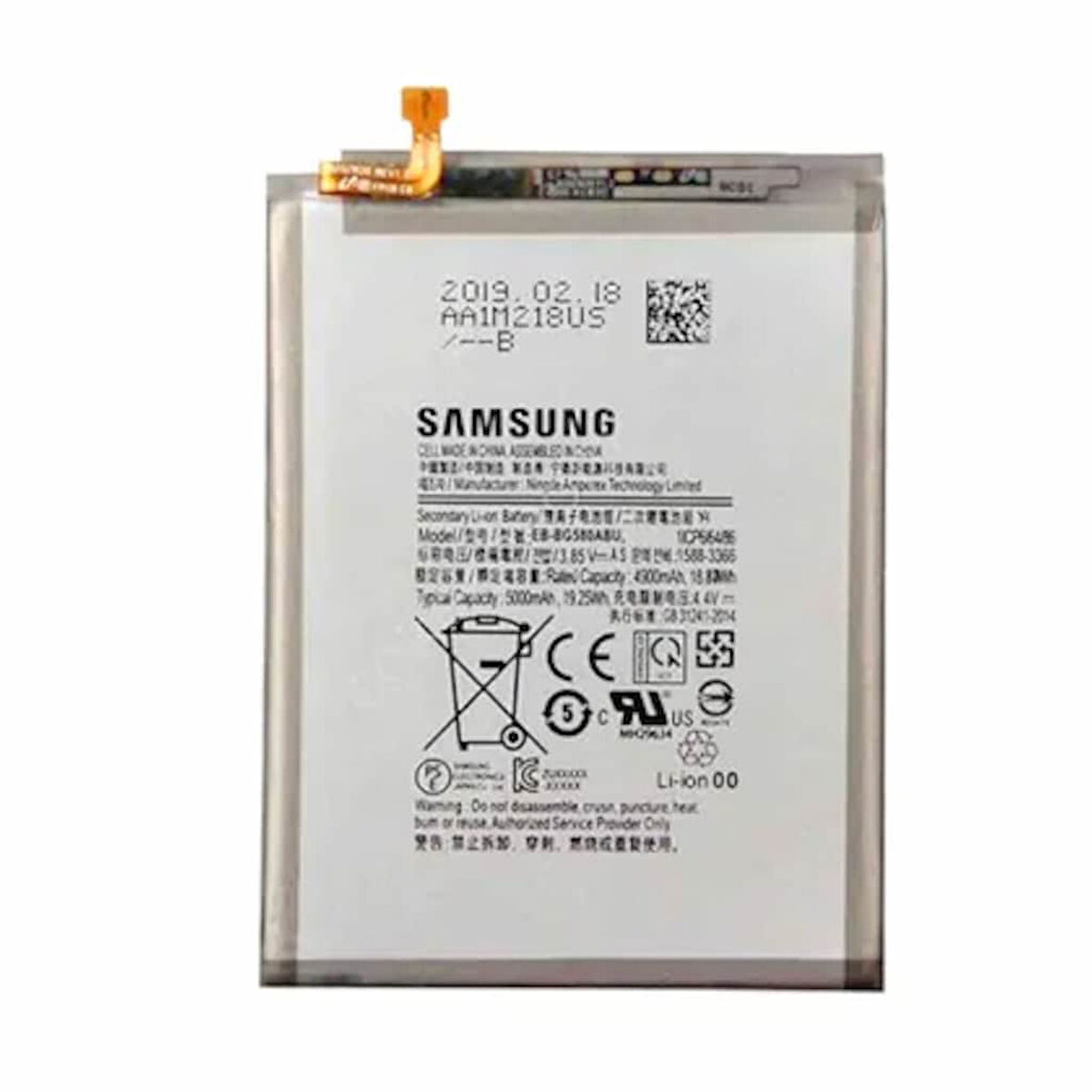 Samsung Galaxy M30S Sm-M3070 Batarya Pil Eb-Bm207Aby