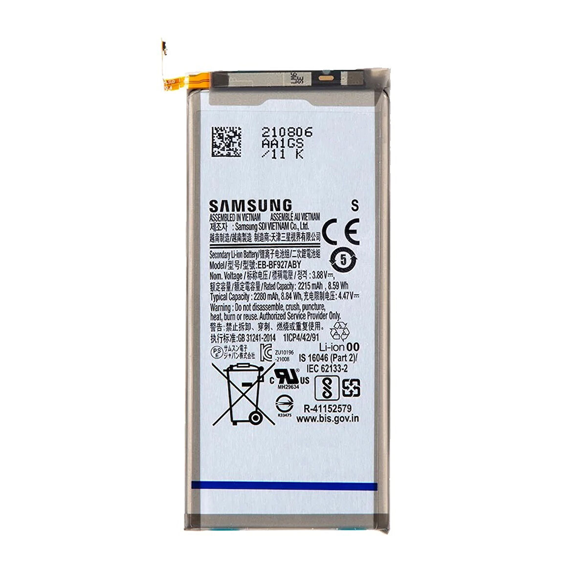 Axya Samsung Z Fold3 5G Pil Batarya F926 EB-BF927ABY