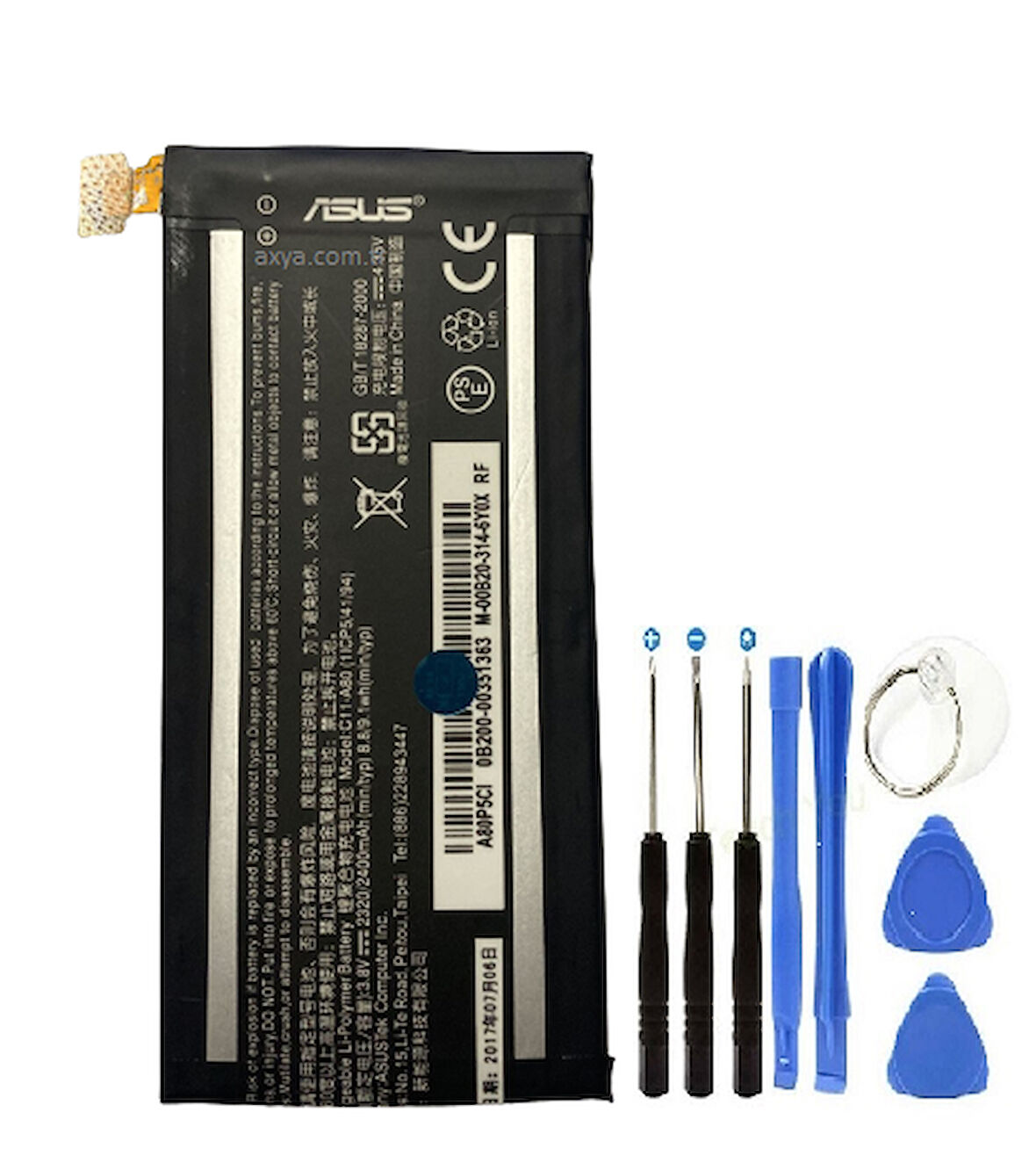 Asus Padfone İnfinity A80 Batarya Pil C11-A80 +Tamir Set