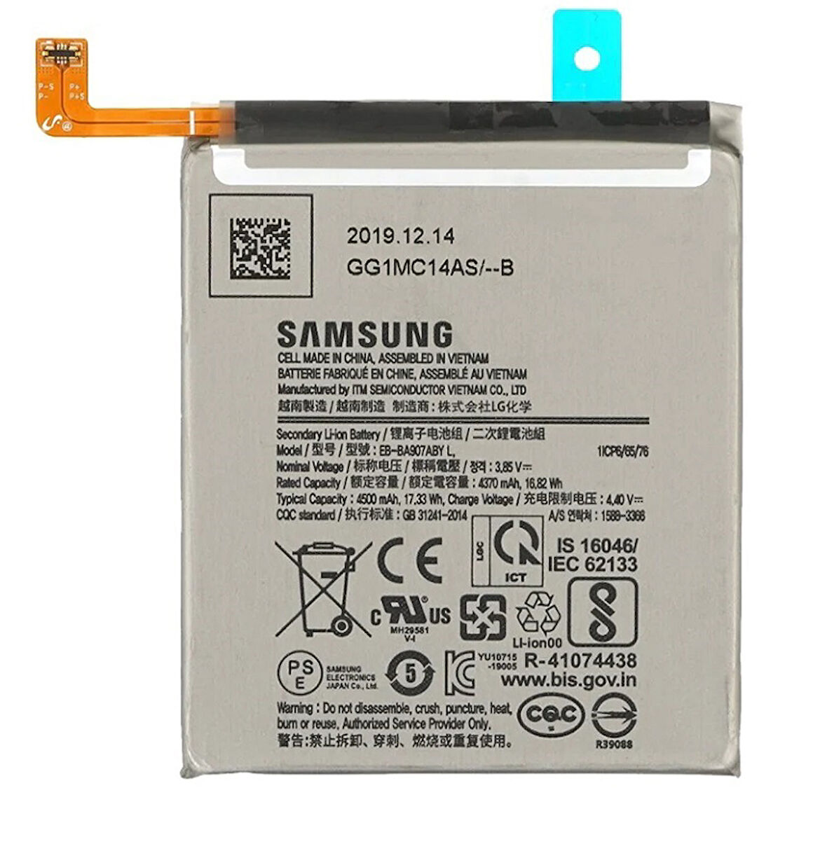 SAMSUNG A90s PİL BATARYA EB-BA907ABY