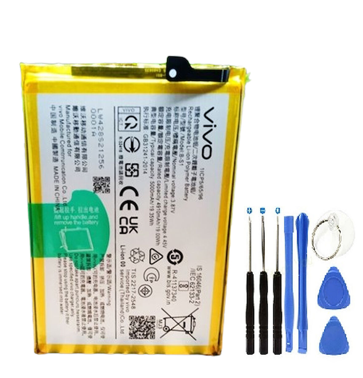 Vivo Y21s B-S1 Pil Batarya+Tamir Seti