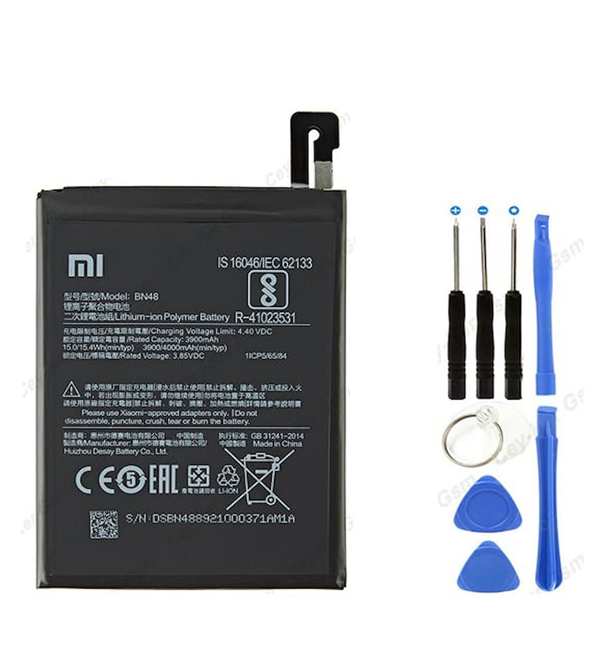 Xiaomi Redmi Note 6 Pro Batarya Pil ve Tamir Seti BN48