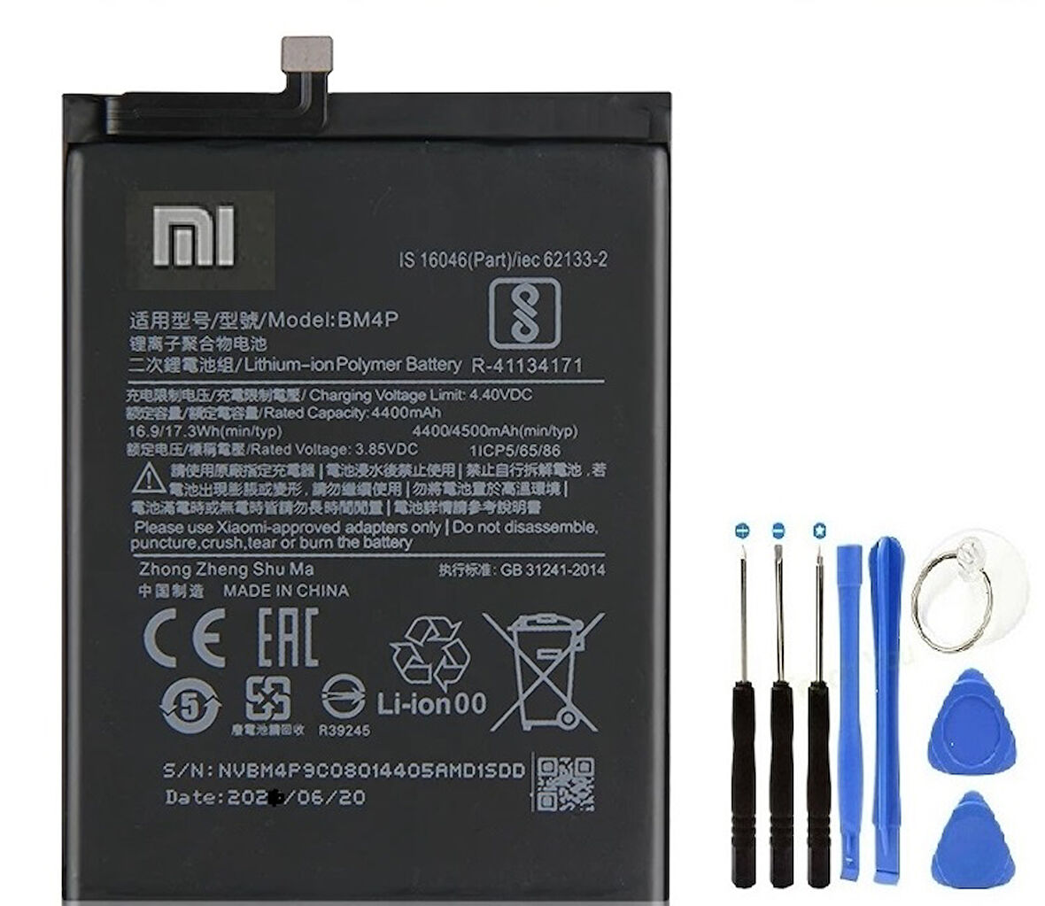 Xiaomi Poco X2 Pil Batarya + Tamir seti BM4P