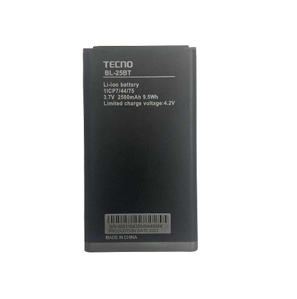 Tecno T528 Pil Batarya BL-25BT 2500 mAh