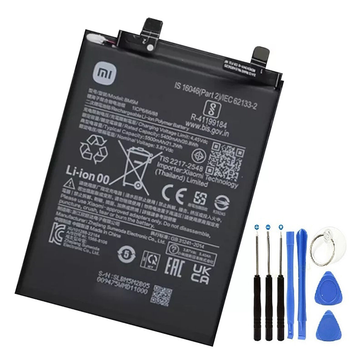 Xiaomi Poco F5 Pro Pil Btarya BM5M + Tamir Set