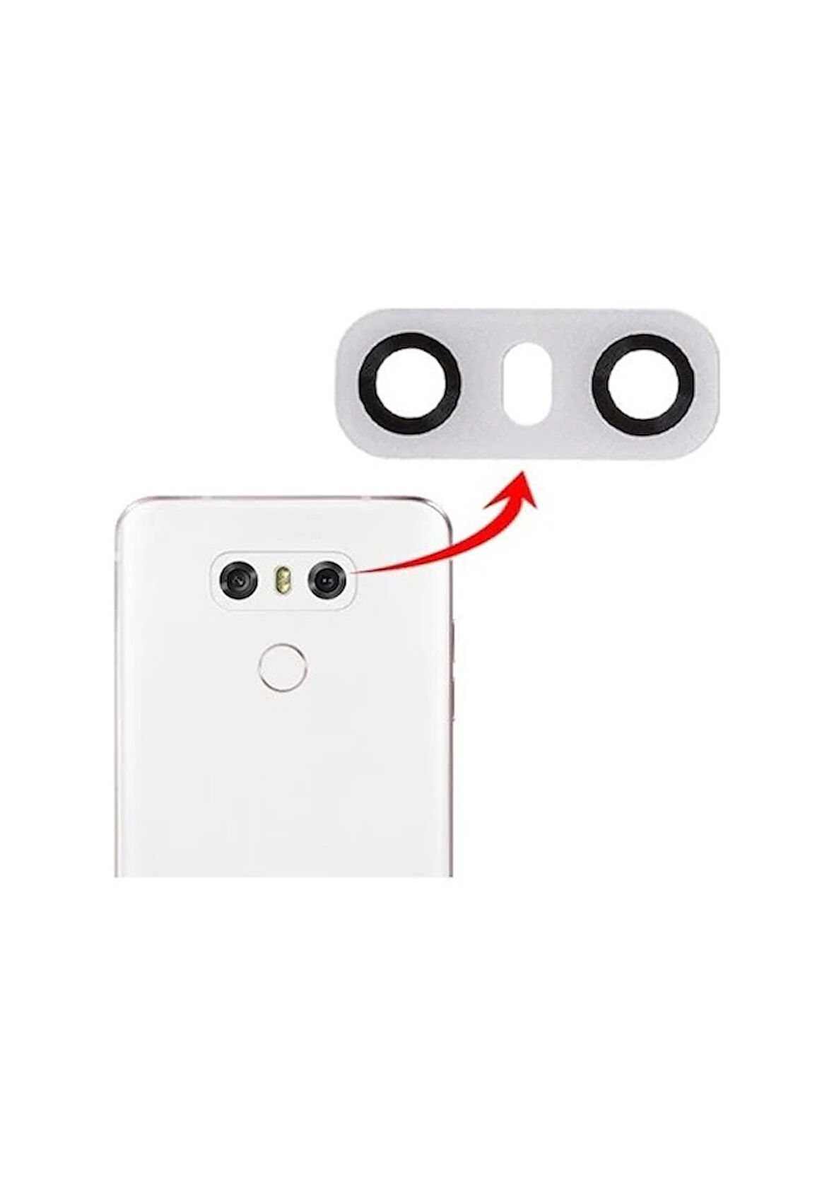 Axya LG Uyumlu G6 Kamera Lens