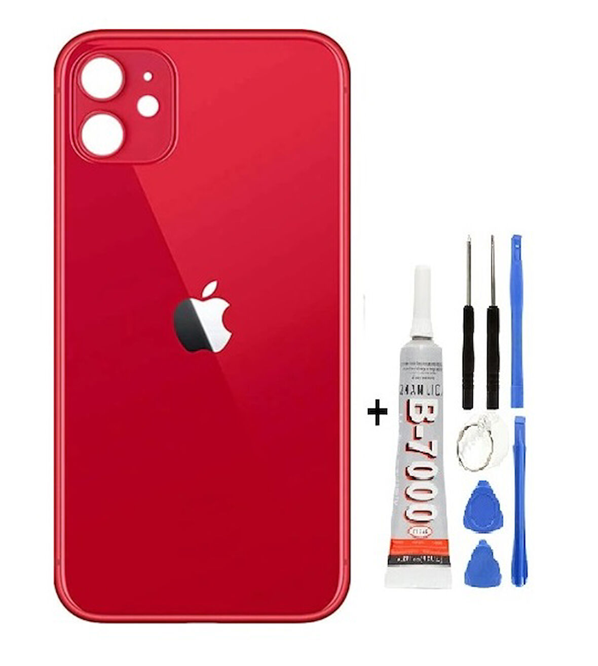 İphone 12 Arka Cam Kapağı + Yapıştırıcı + Tamir Set