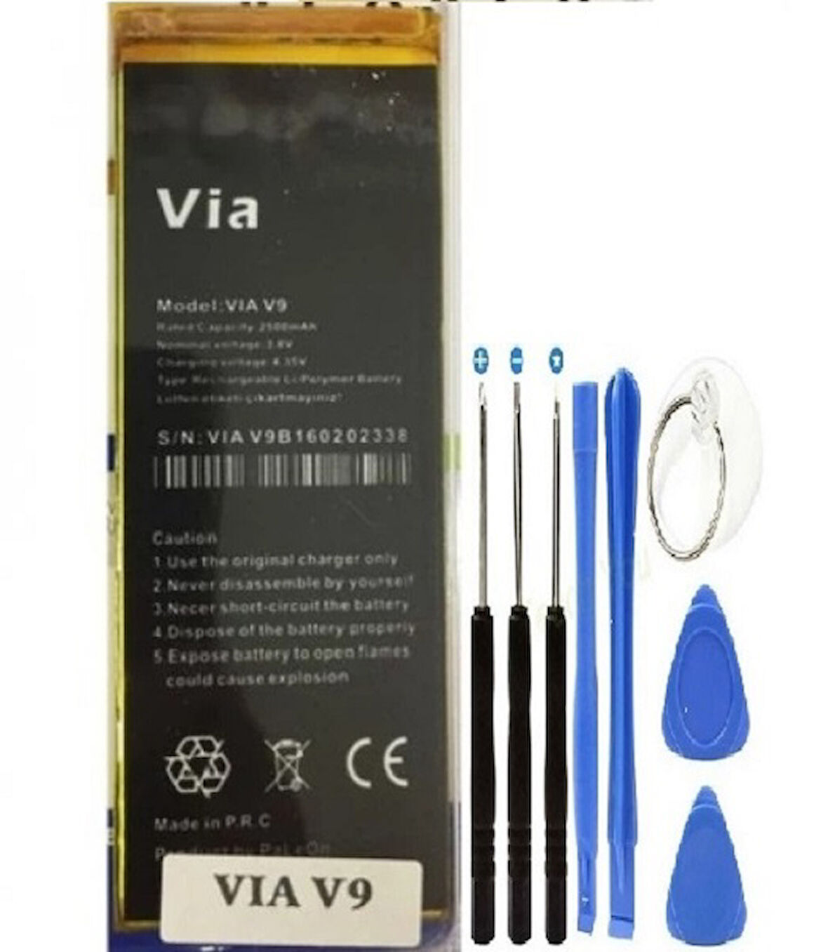 CASPER VİA V9 PİL  BATARYA VE TAMİR SETİ
