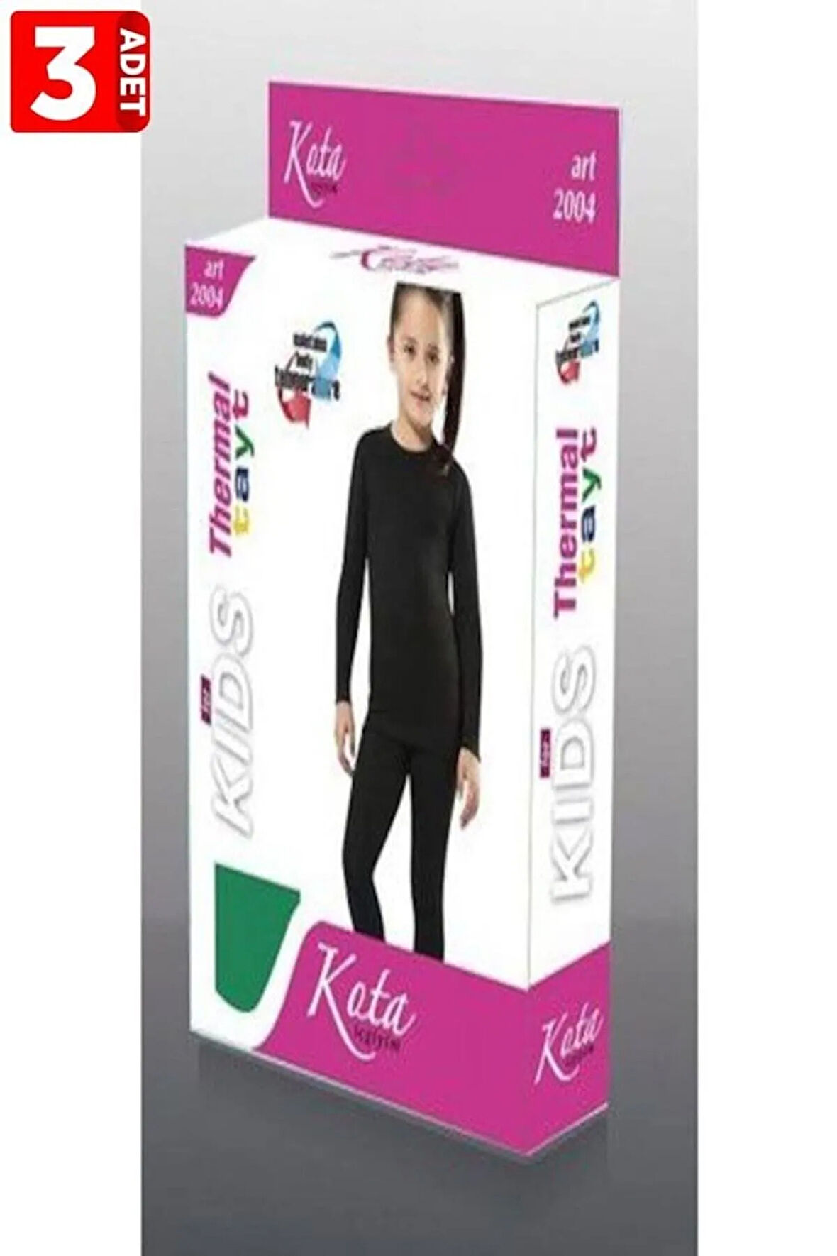 3'Lü Paket  Termal Alt  İçlik