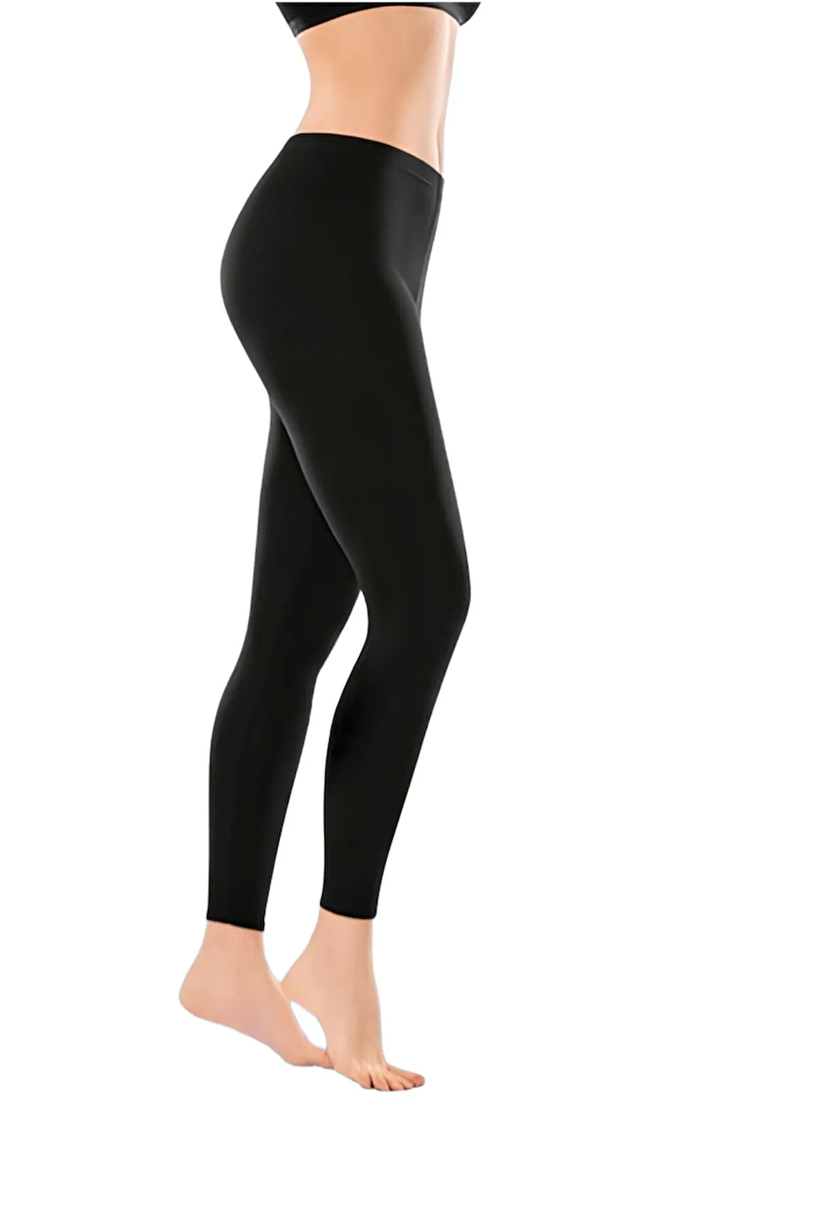 2 Adet Likralı Kadın Termal Tayt İçlik