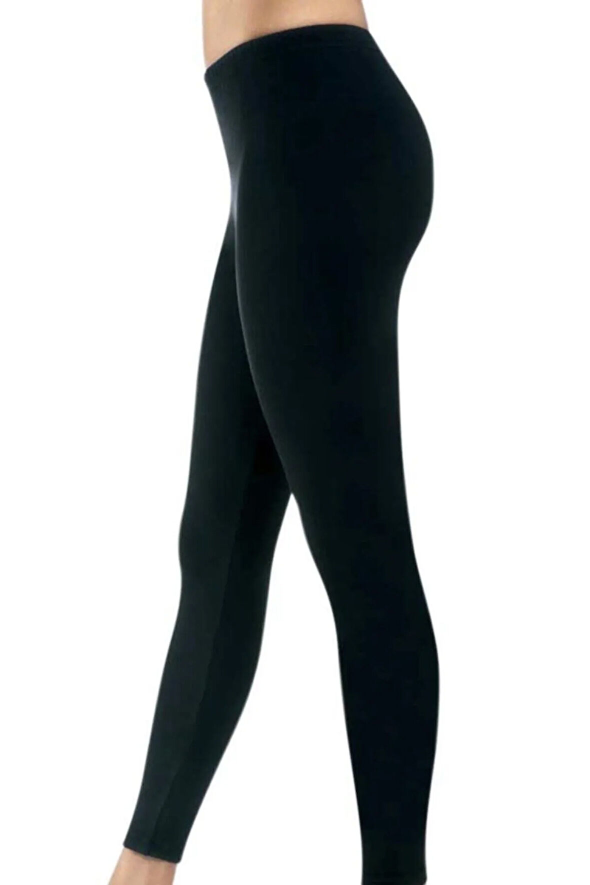 Kadın Siyah Uzun Alt Sıcak Tutan Termal İçlik 2001b