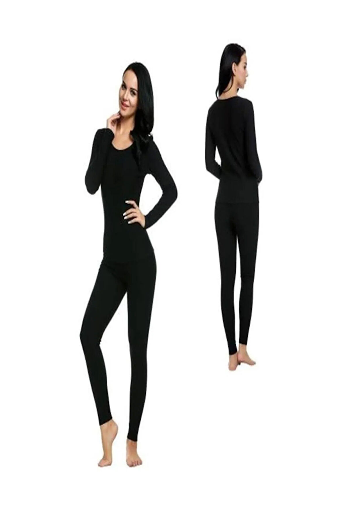 1'li Paket Kota 2001-7 Termal Uzun Kol Kadın Takım