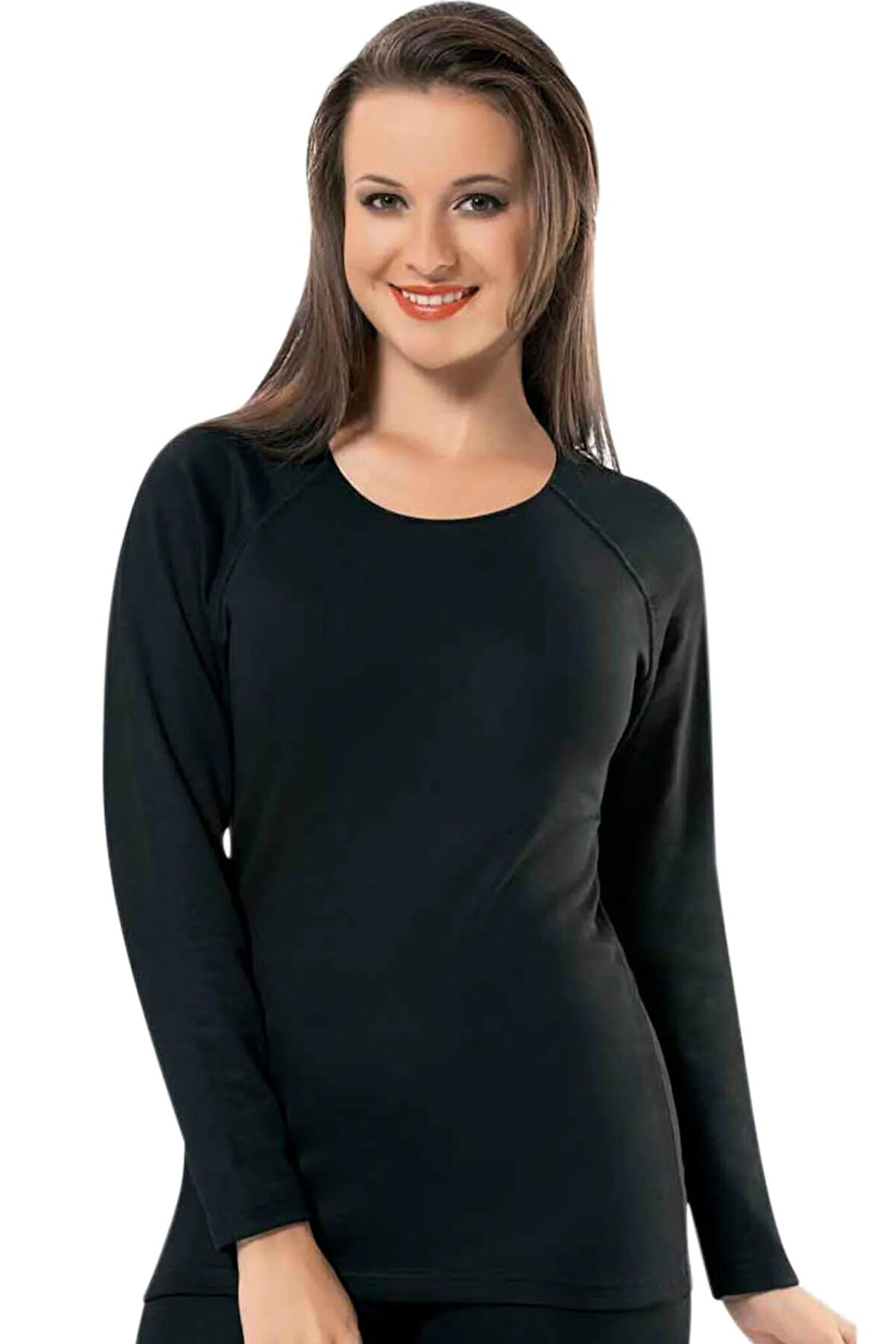 2007 Kadın Termal Içlik Uzun Kol Atlet  Termal Fanila