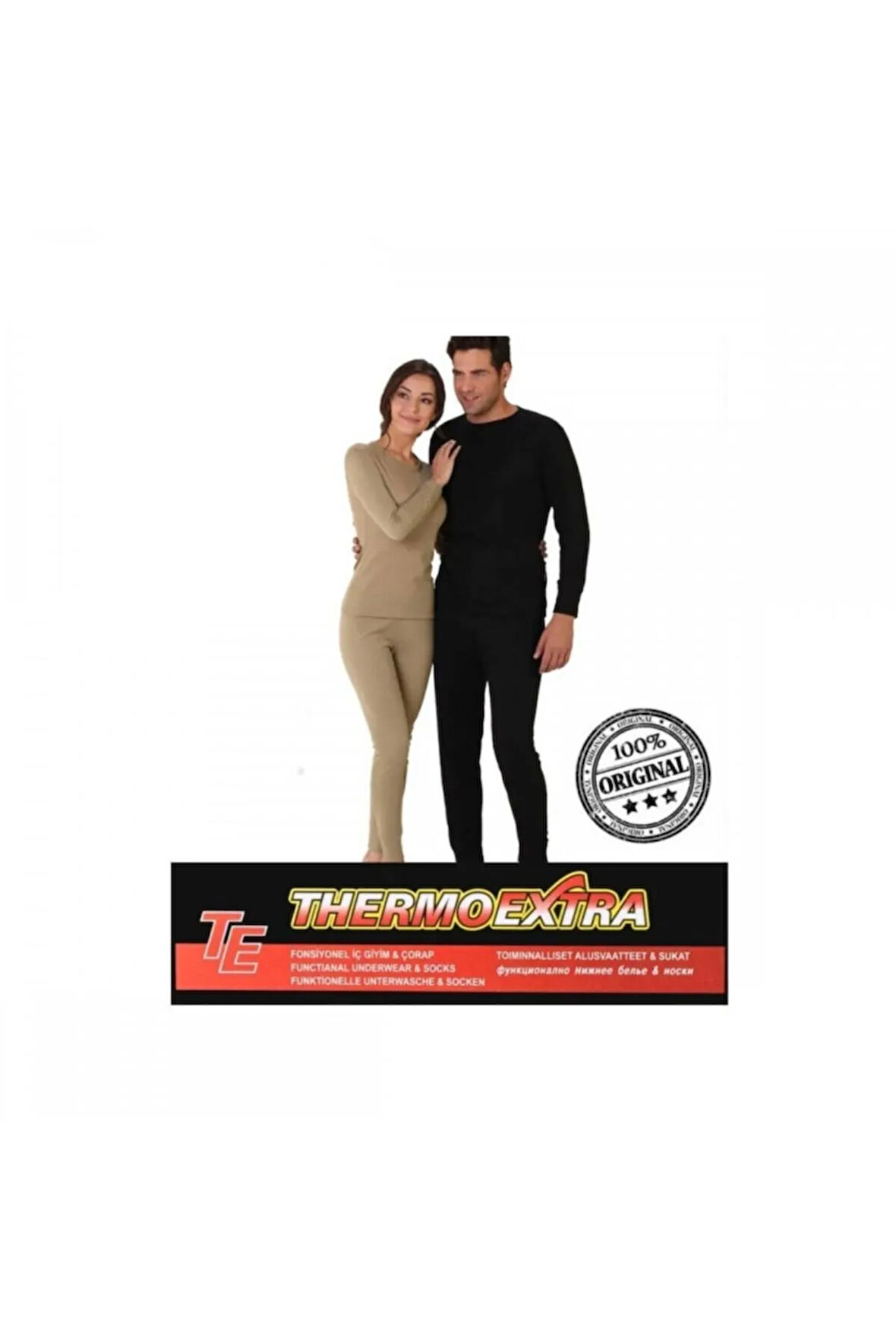 Thermoekstra Termal Içlik Seti Unisex Destekli -20 Derece