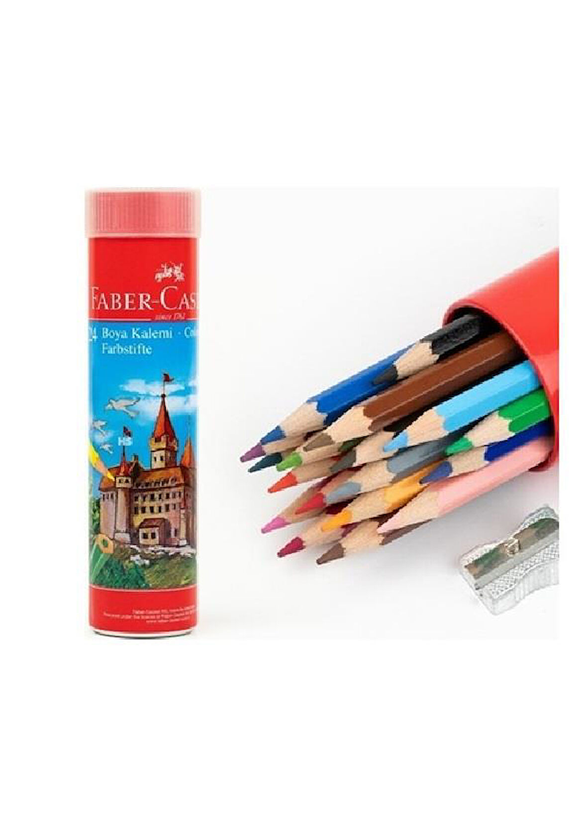 Faber Castell Boya Kalemi 24 Renk Tüp