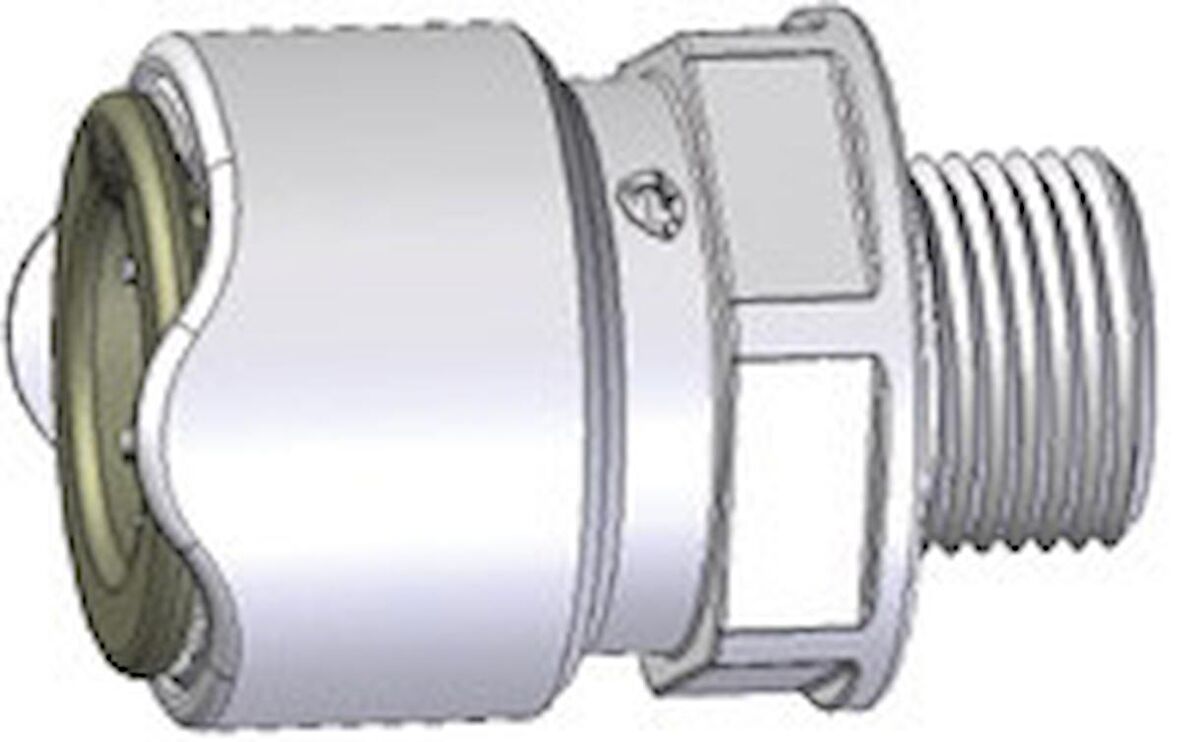 Hızlı bağlantı fitingi Ø 15 mm hortum için Dişi adaptör. 3/8“ BSP Tip