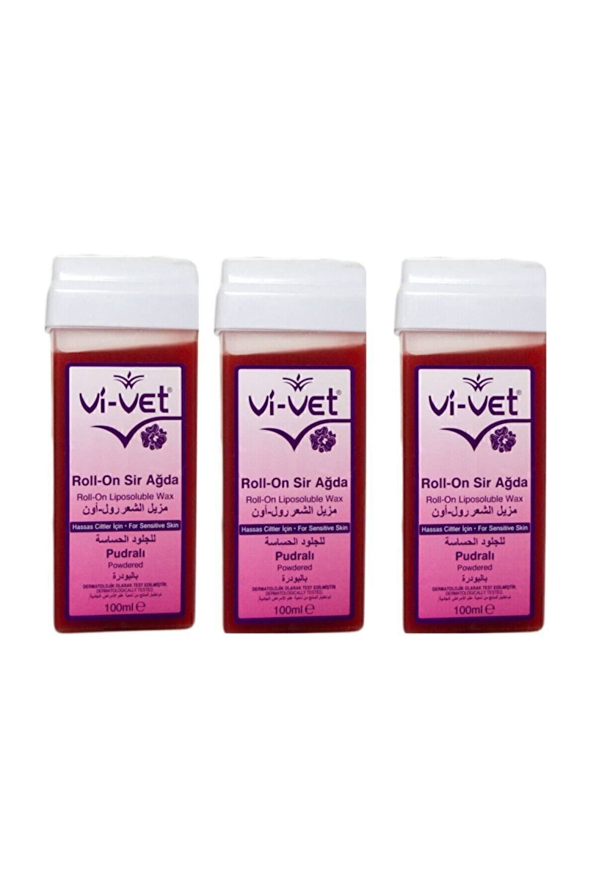 Kartuş Roll-on Pudralı Sir Ağda 100 ml x3 Adet p