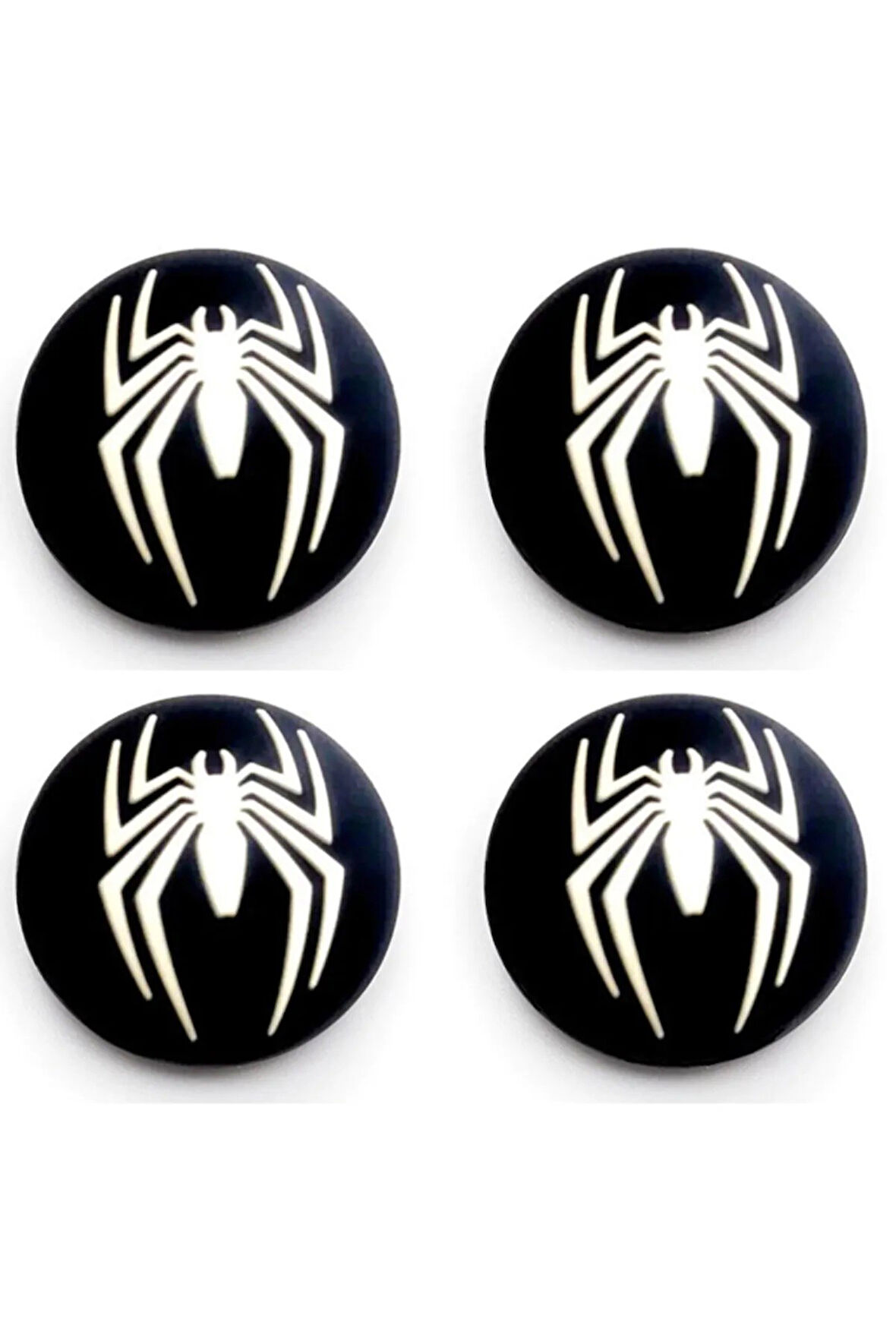 Desenli Ps5/ps4/ps3 Analog Koruyucu Silikon Pad-spider Man