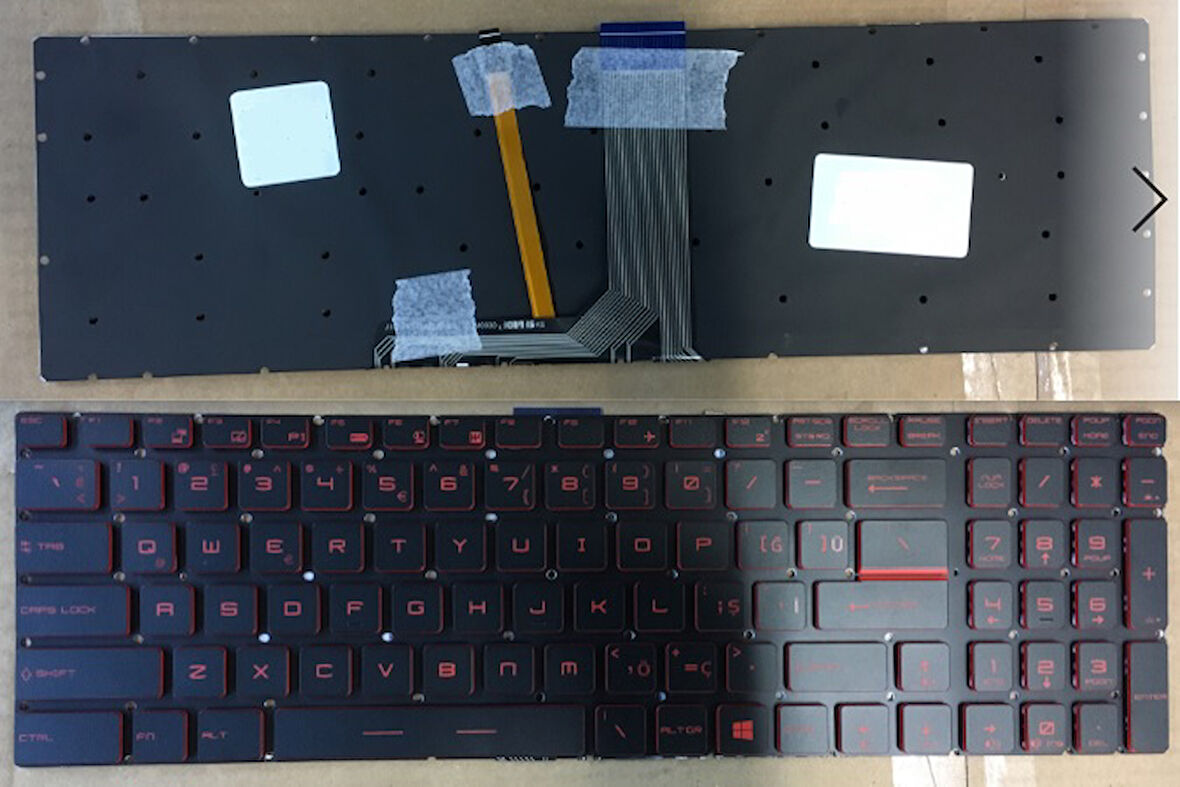 MSI MS-16JB Klavye Işıklı (Kırmızı)