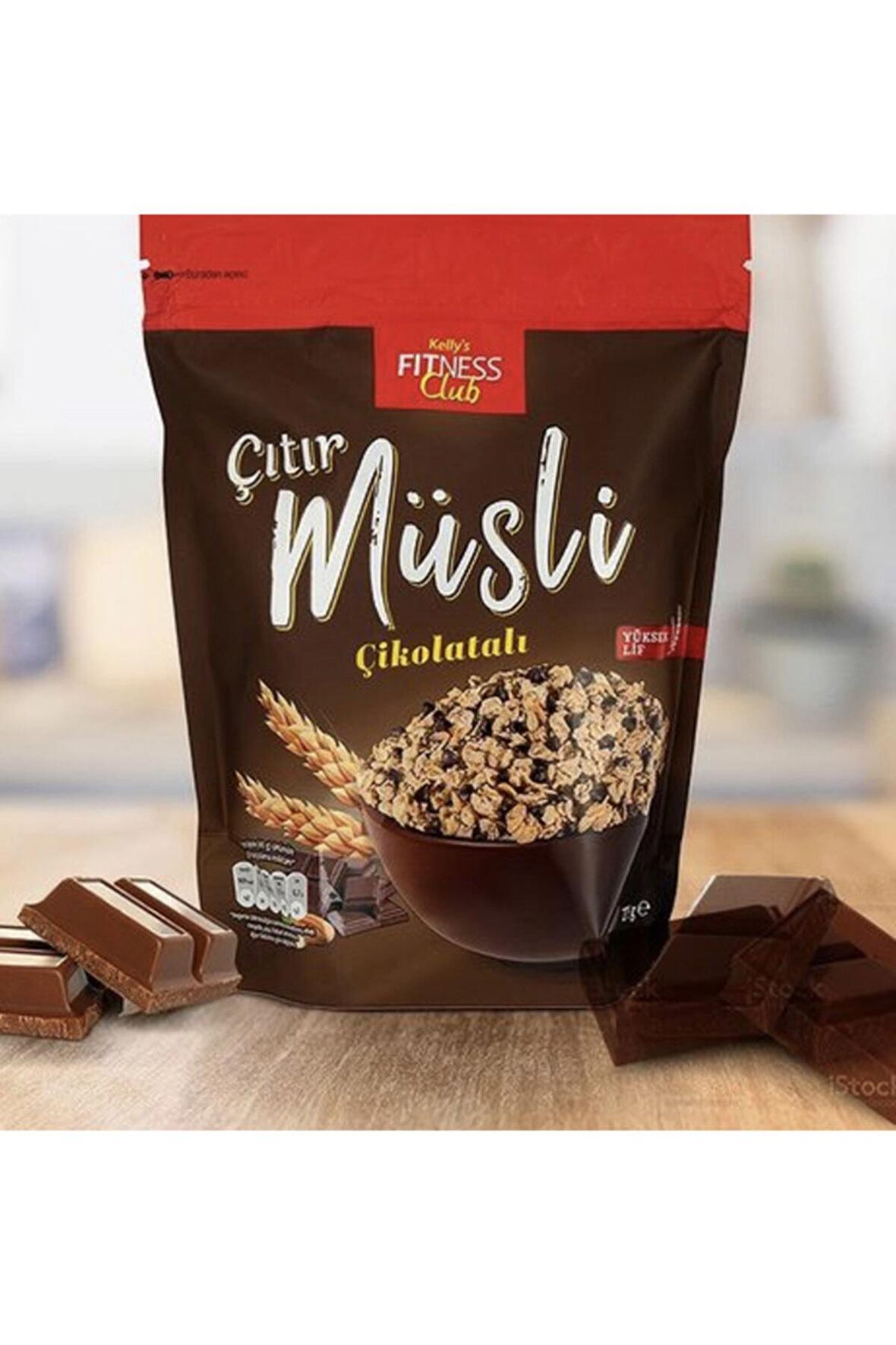 Kelly’s Fitness Clup Çıtır Çikolatalı Müsli 275 Gr