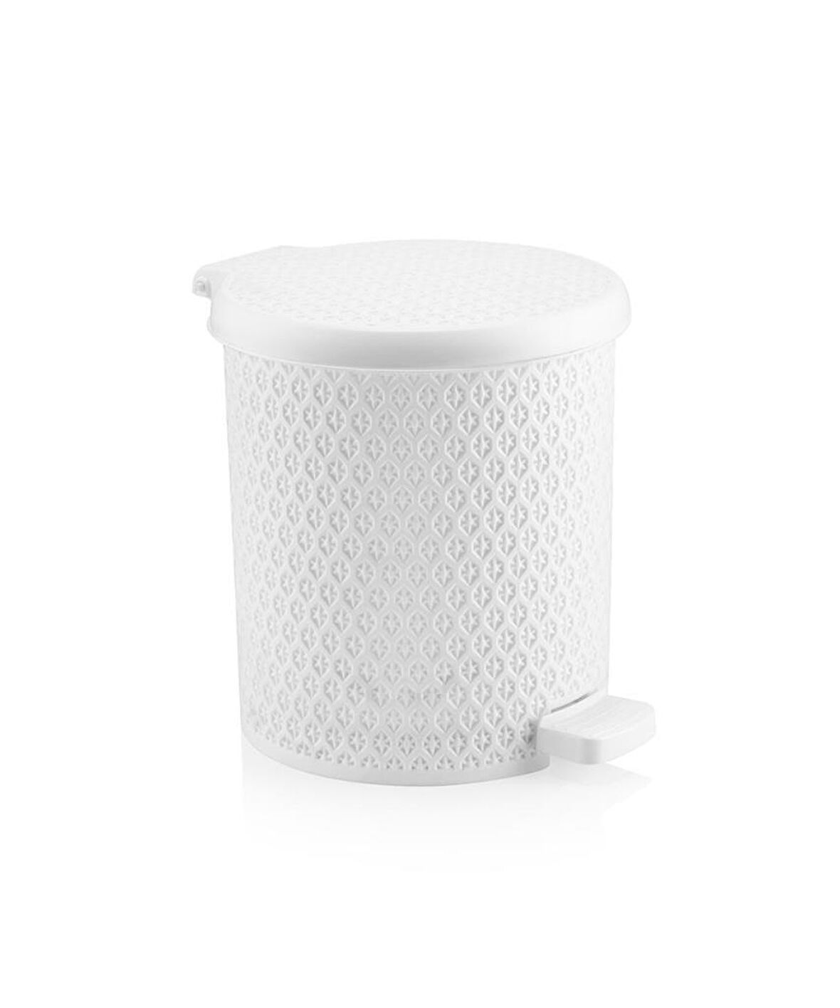 Omnipazar SY-4313 Safir Plastik Pedallı Çöp Kovası 3,5 lt 