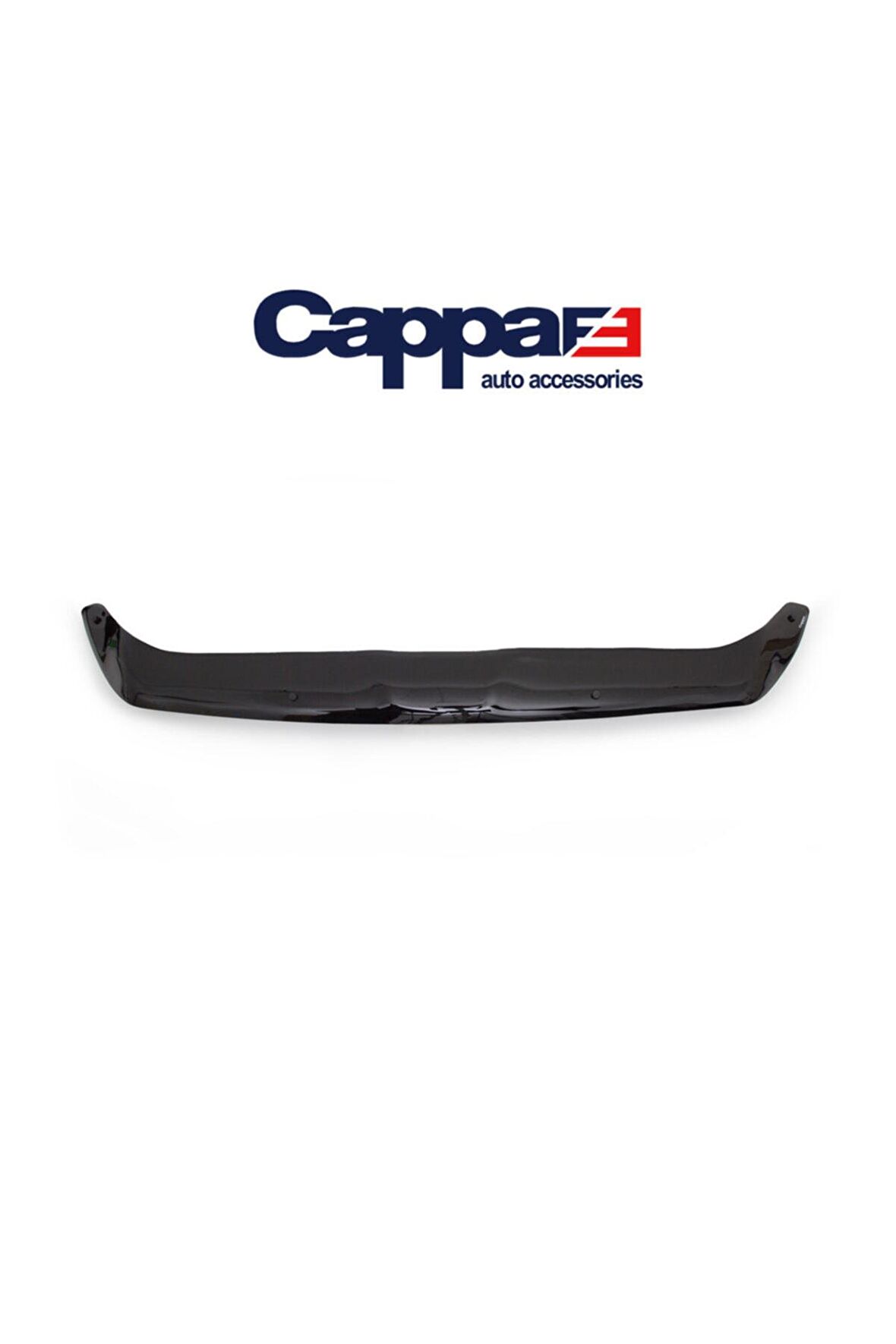 Ford Kuga Ön Kaput Koruyucu Rüzgarlığı 4mm Akrilik (ABS) Piano Black 2013-2016