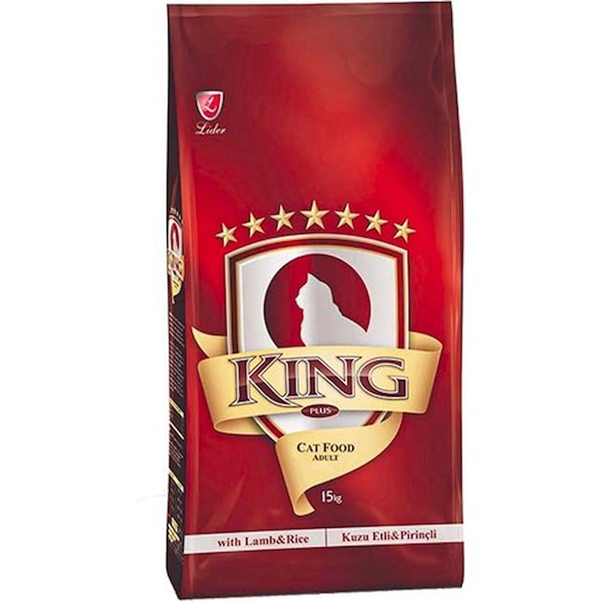 King Plus Cat Kuzulu Yetişkin Kedi Maması 15 Kg