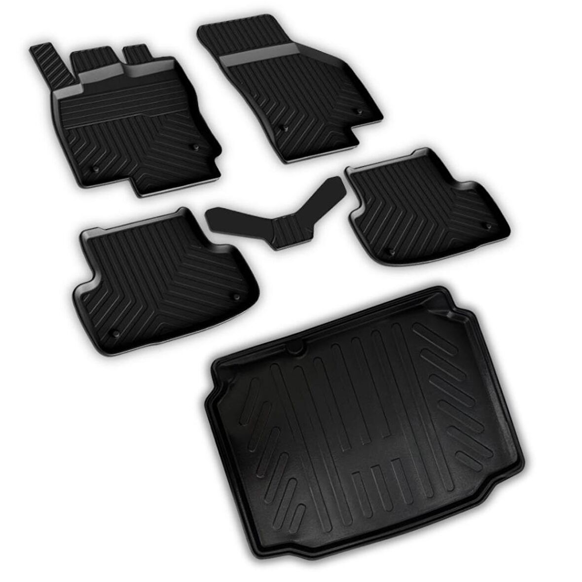 Seat Leon SC Ferrous 4D Paspas ve 3D Bagaj Havuzu 2013 2020