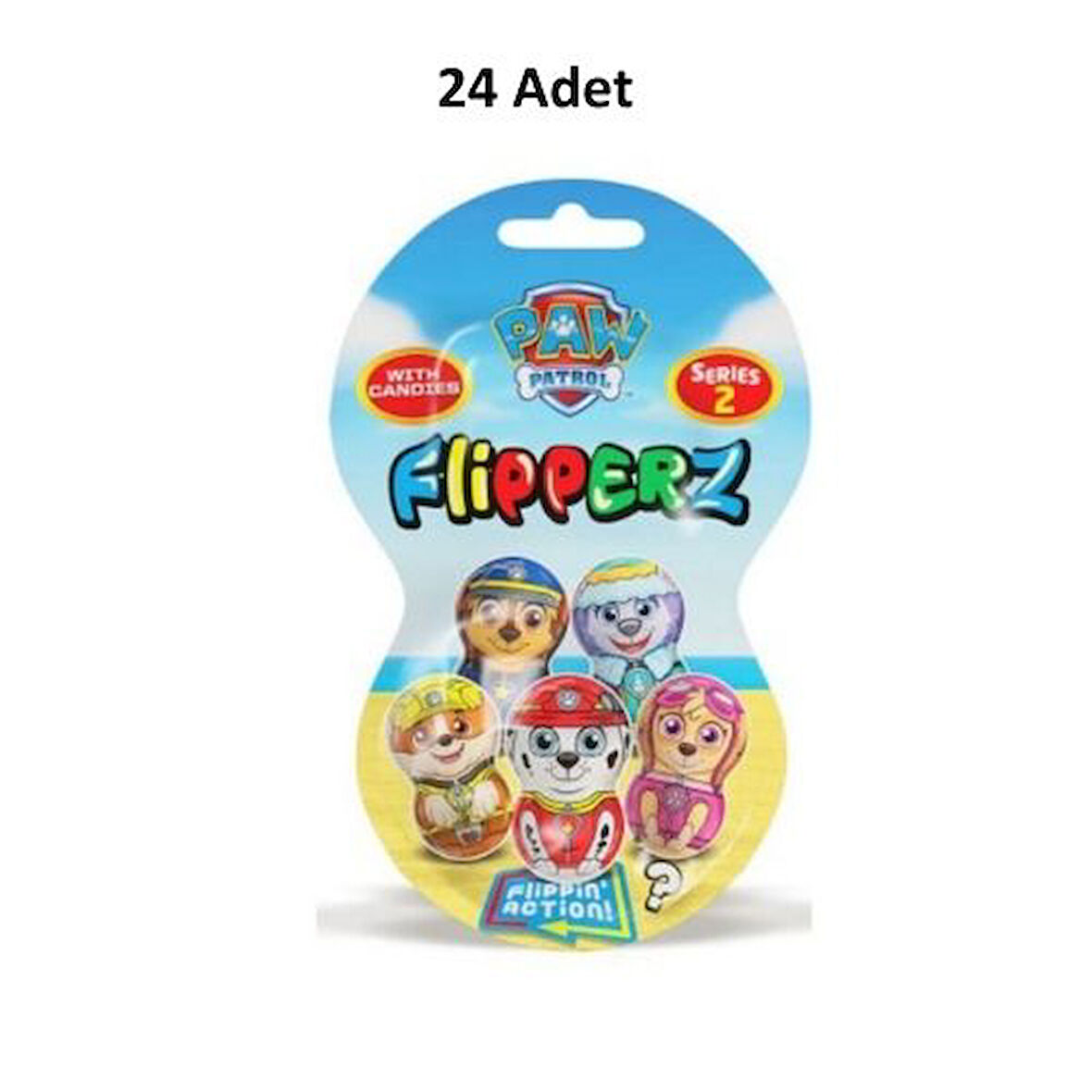 Paw Patrol Flipperz (10 Gr) 24 Adet