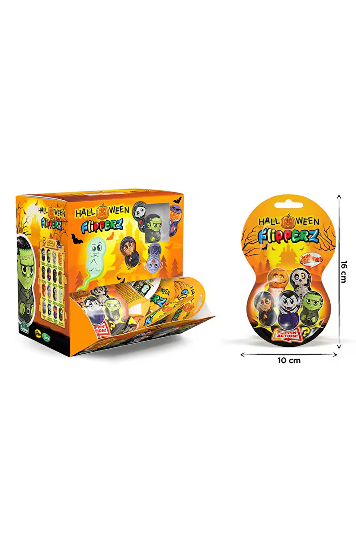 Flipperz Halloween Spooky Hacıyatmaz 24 Adet