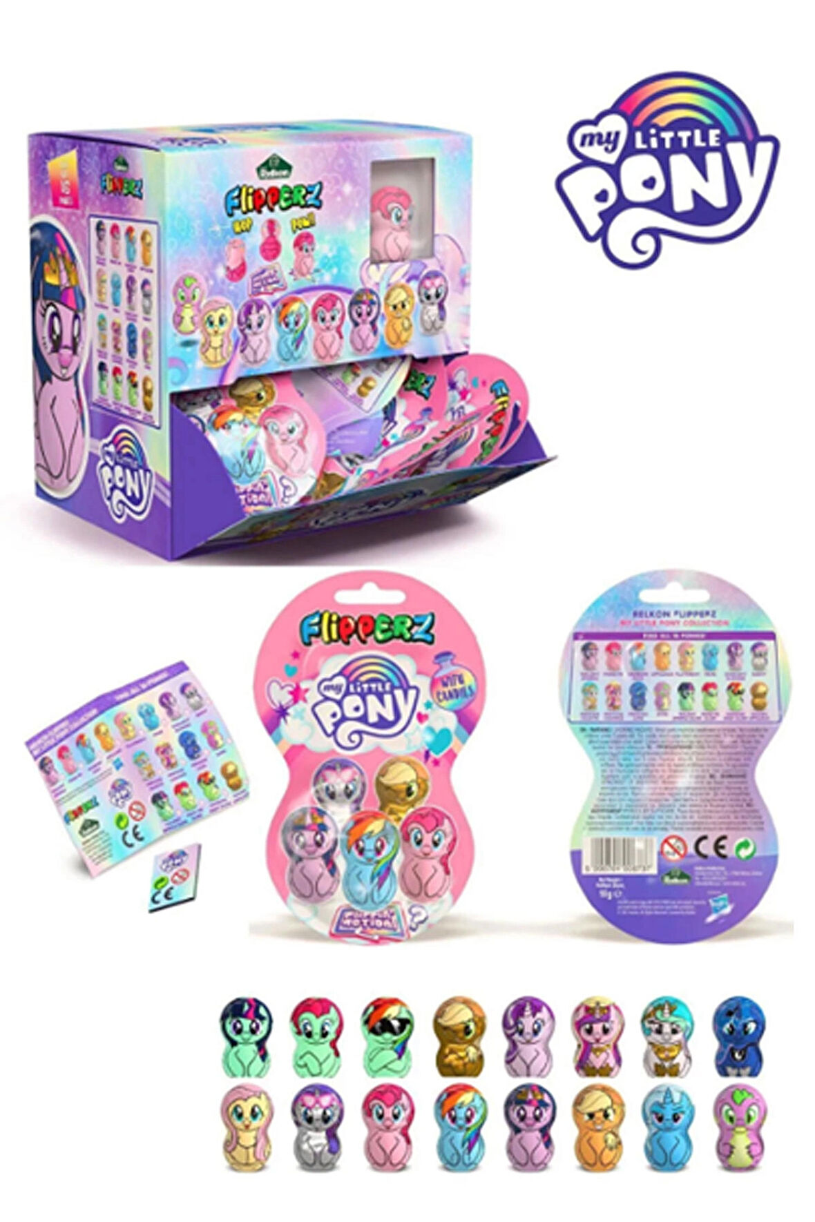 Flipperz My Little Pony Hacıyatmaz 24 Adet