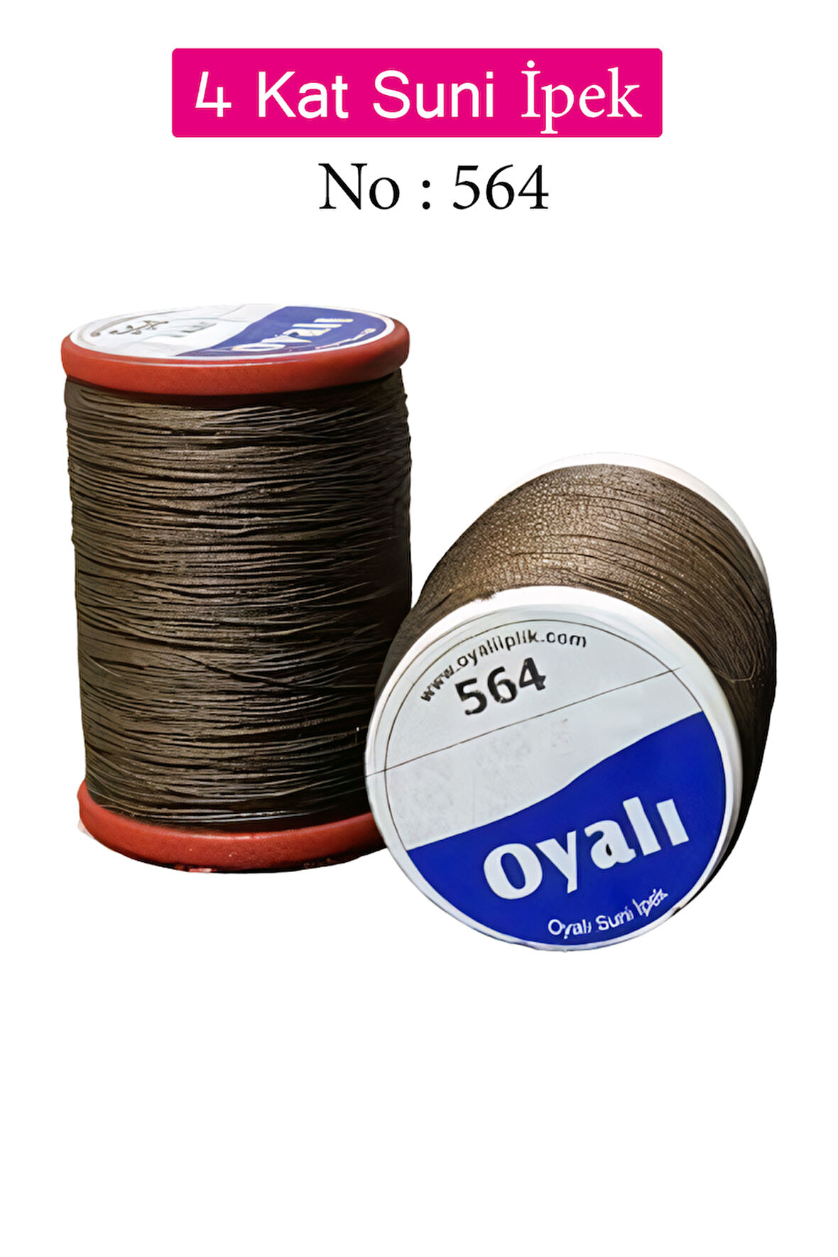 Oyalı 4 Kat Suni İpek İplik İğne Oyası Boncuk İpi Tığ Oyası No:564