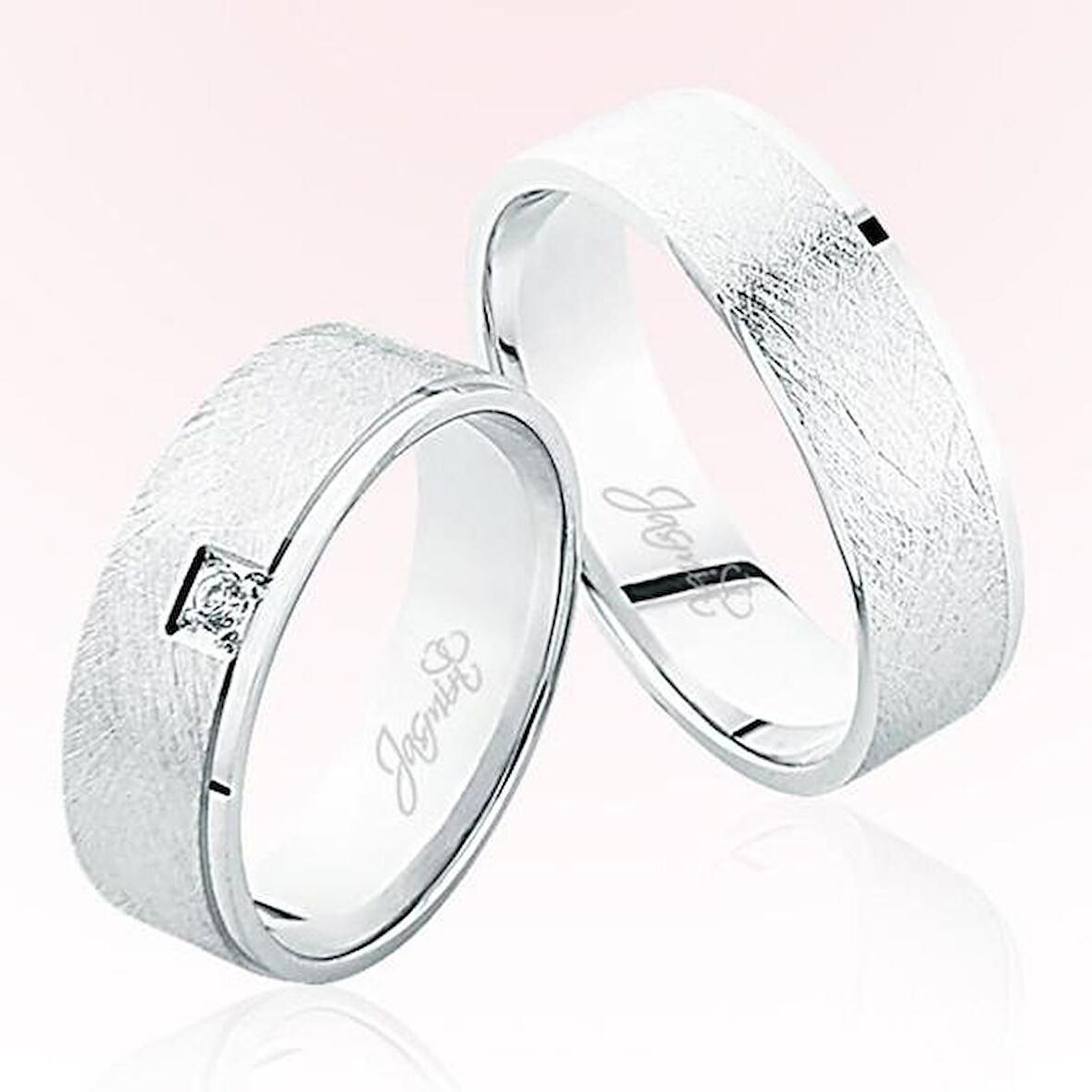 Beyaz Altın Alyans 5201