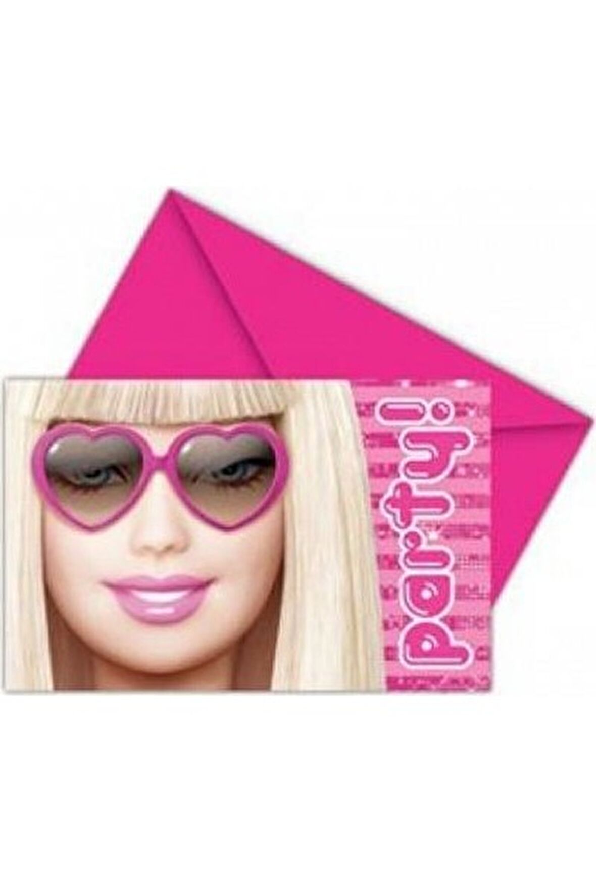 BARBİE FABULOUS DAVETİYE SET 6'LI