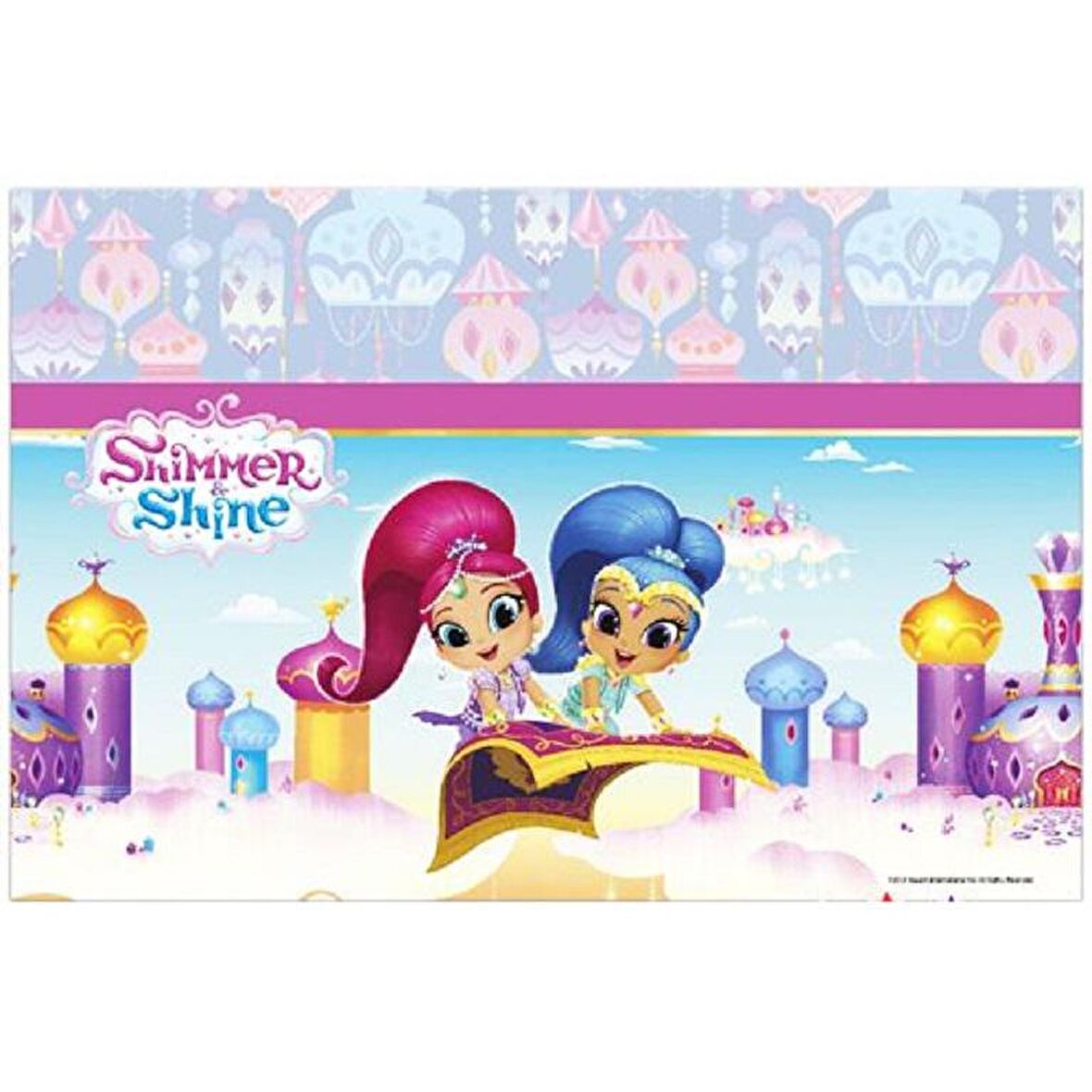 SHİMMER & SHİNE MASA ÖRTÜSÜ 120X180(PLASTİK)