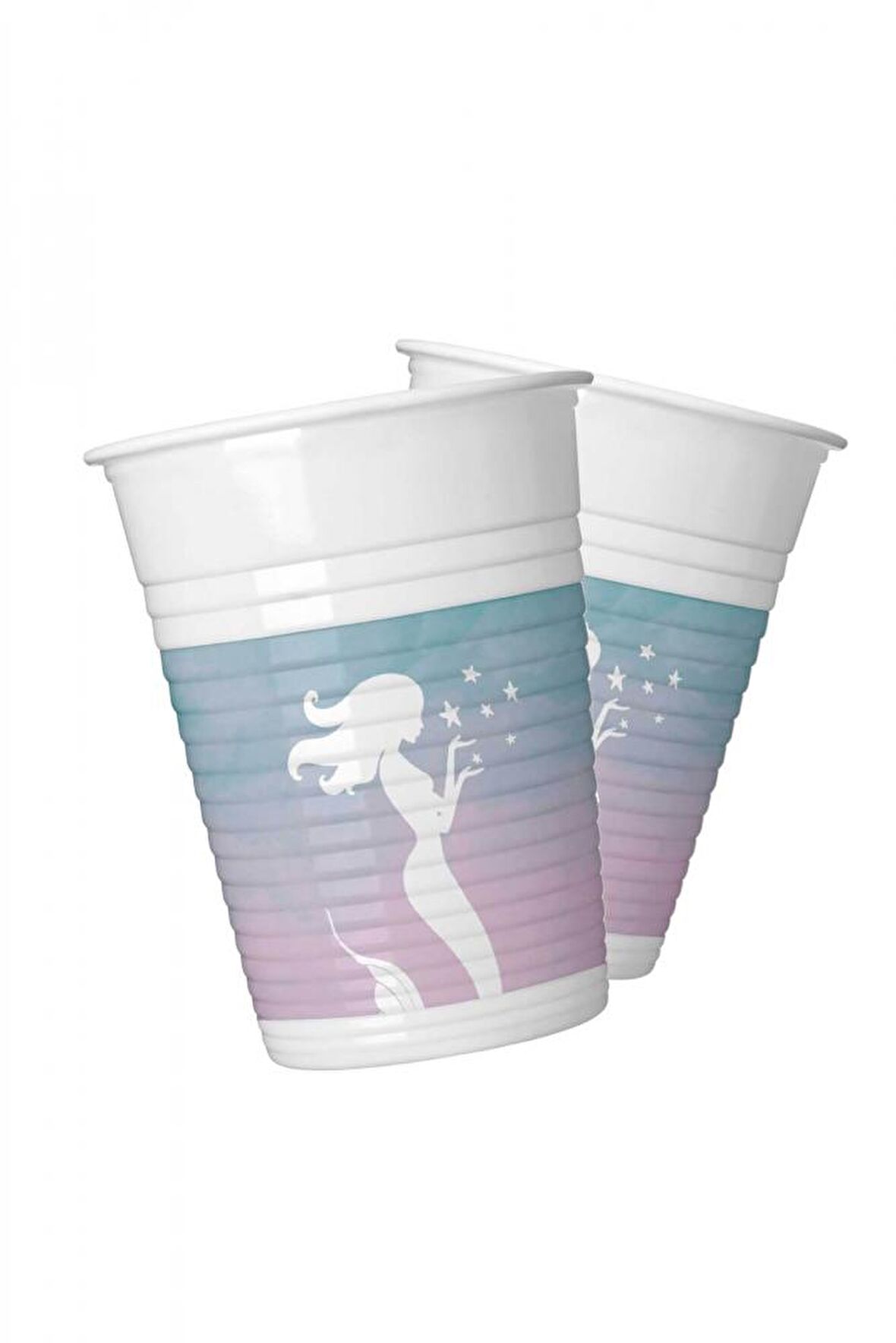 DENİZ KIZI BARDAK PLASTİK 8'Lİ