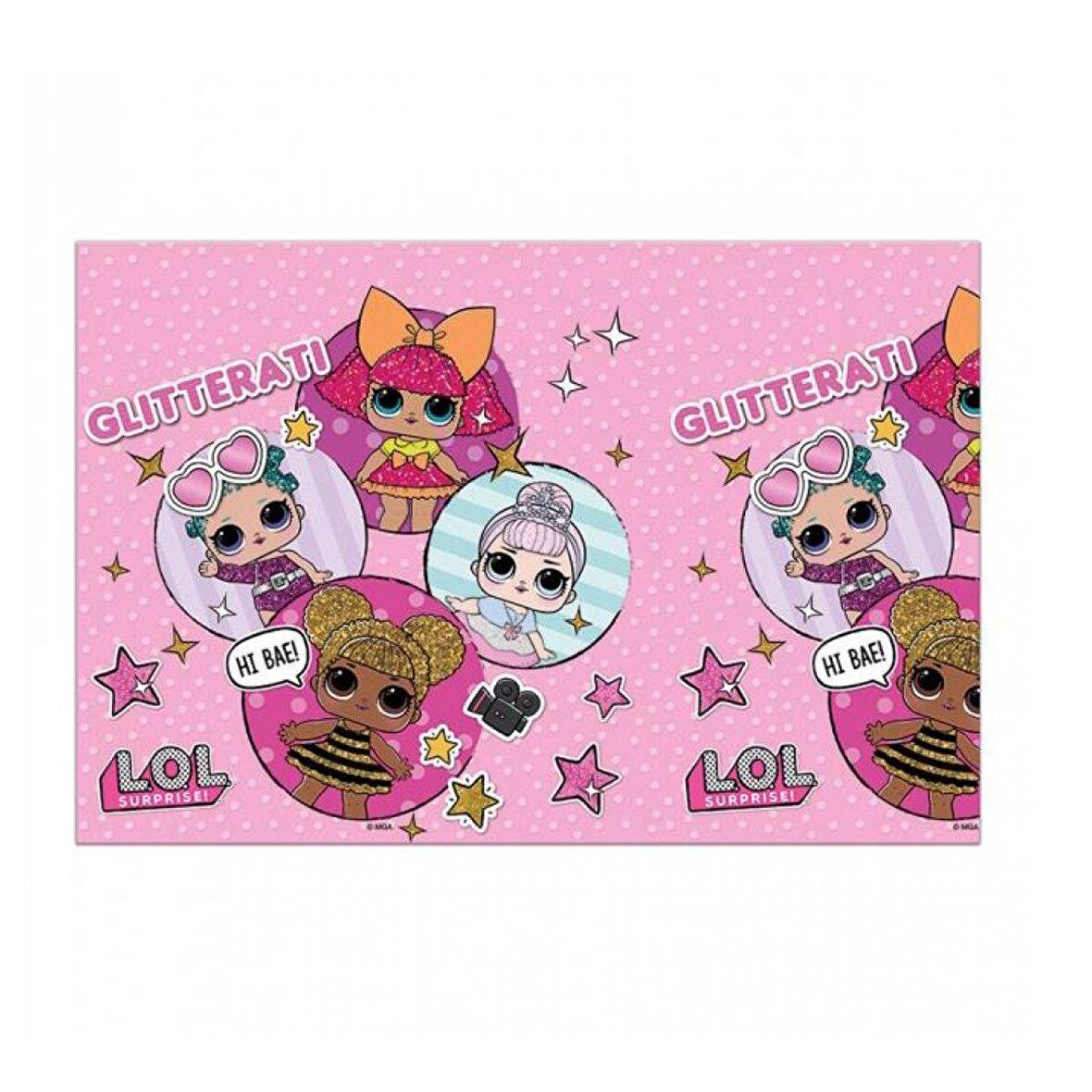 LML8600 Balonevi, LOL Sürpriz, Masa Örtüsü 120x180 cm