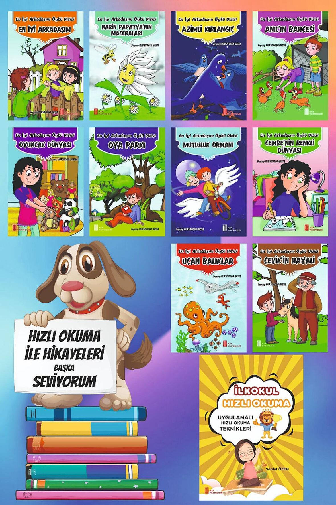 Ata 2.Sınıflar İçin En İyi Arkadaşım Öykü Dizisi + Hızlı Okuma